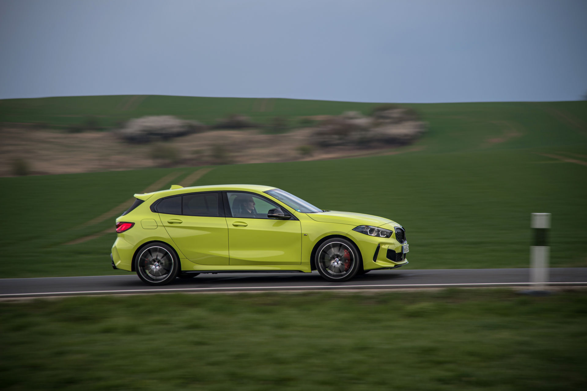 BMW Showcases The 2022 M135i In Sao Paulo Yellow And With M Performance Parts