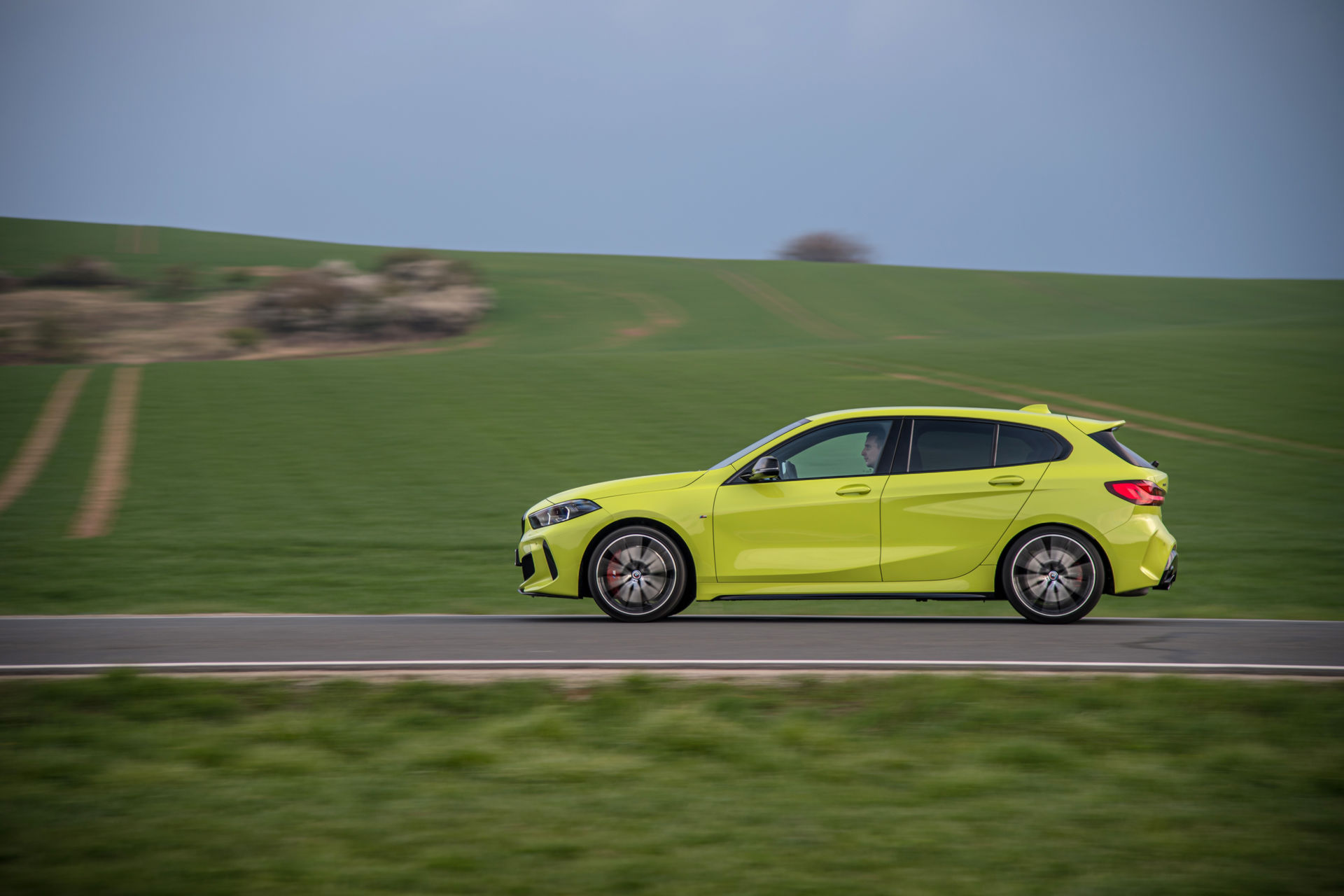 BMW Showcases The 2022 M135i In Sao Paulo Yellow And With M Performance Parts
