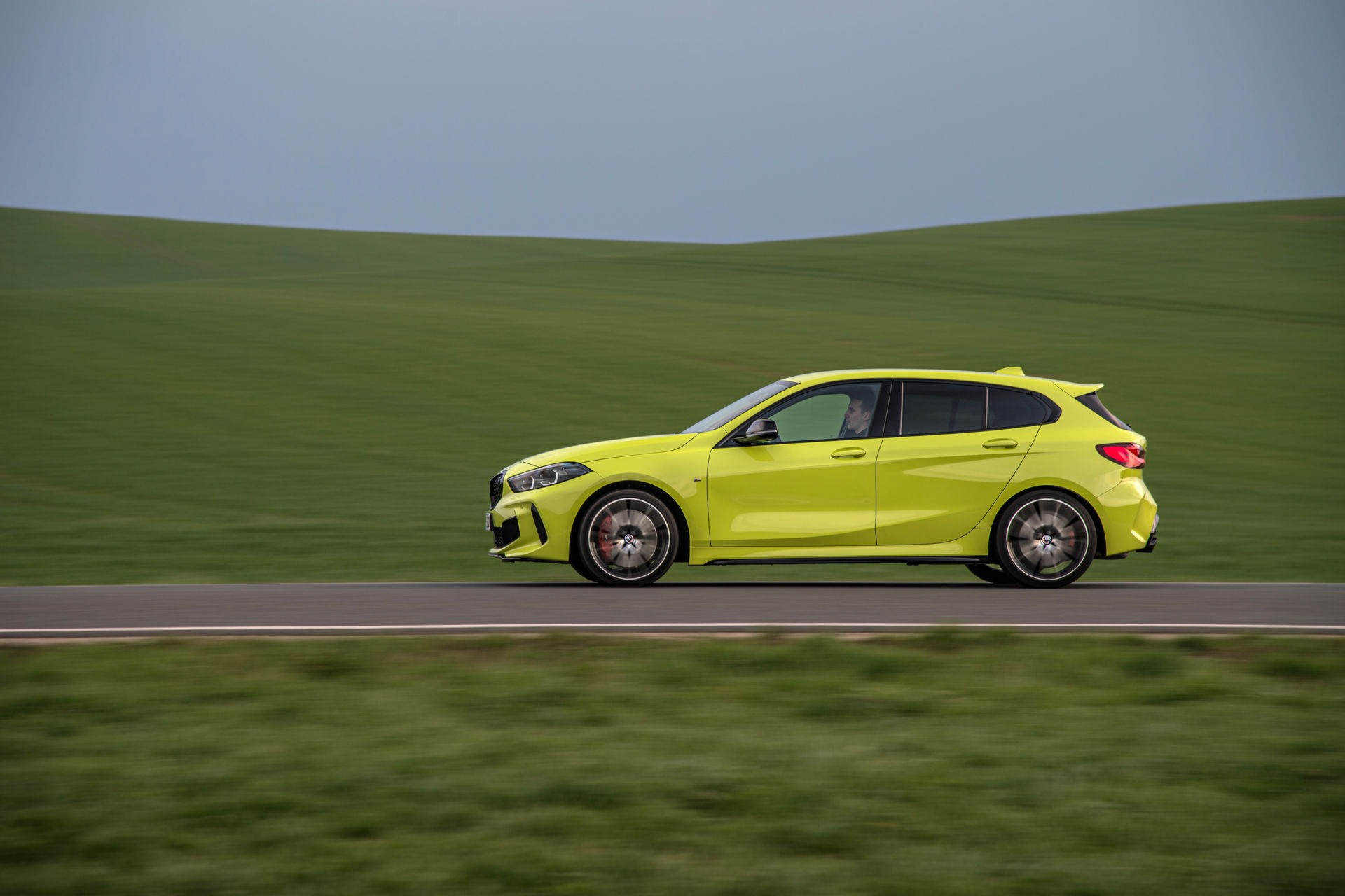 BMW Showcases The 2022 M135i In Sao Paulo Yellow And With M Performance Parts