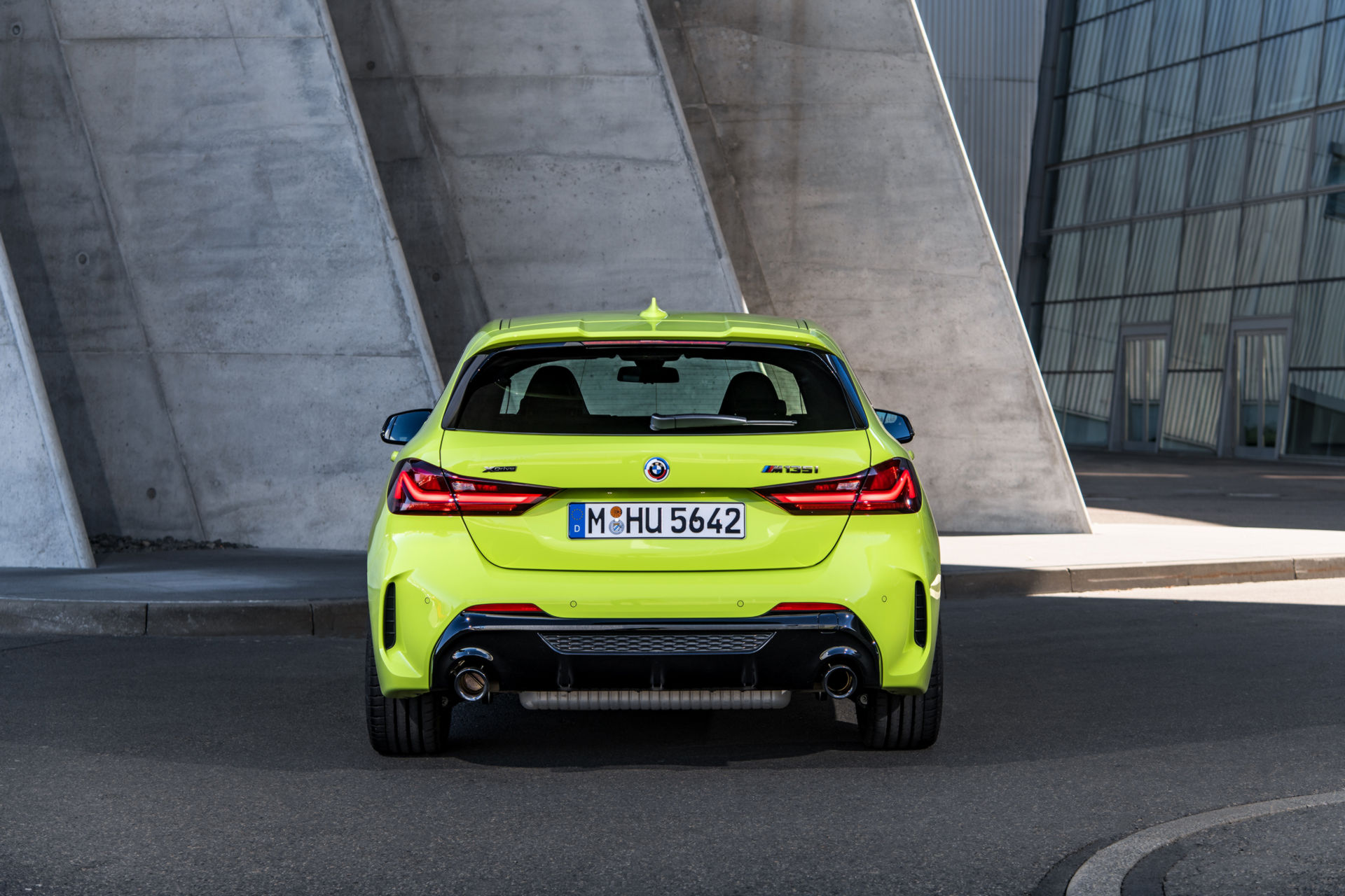 BMW Showcases The 2022 M135i In Sao Paulo Yellow And With M Performance Parts