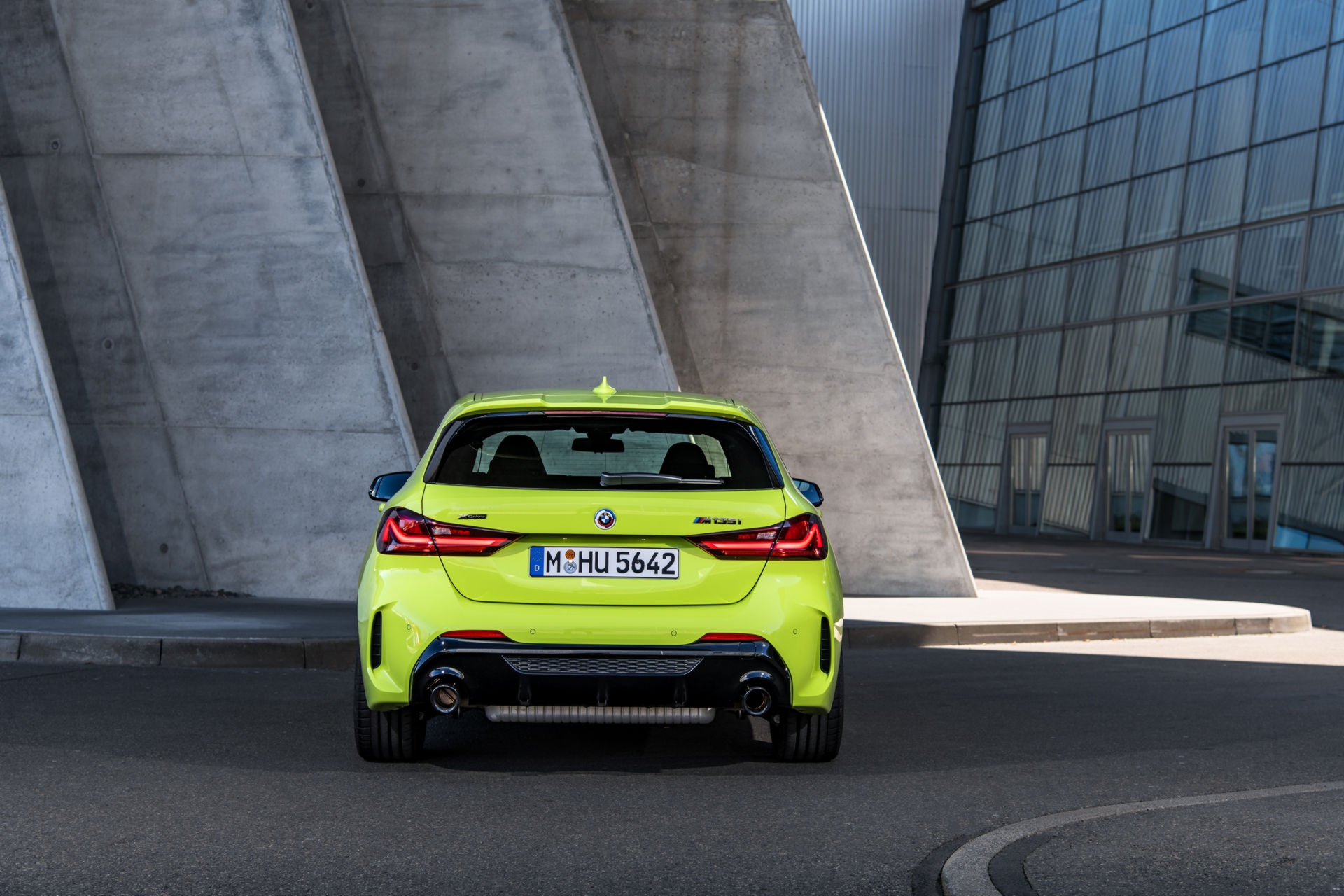 BMW Showcases The 2022 M135i In Sao Paulo Yellow And With M Performance Parts