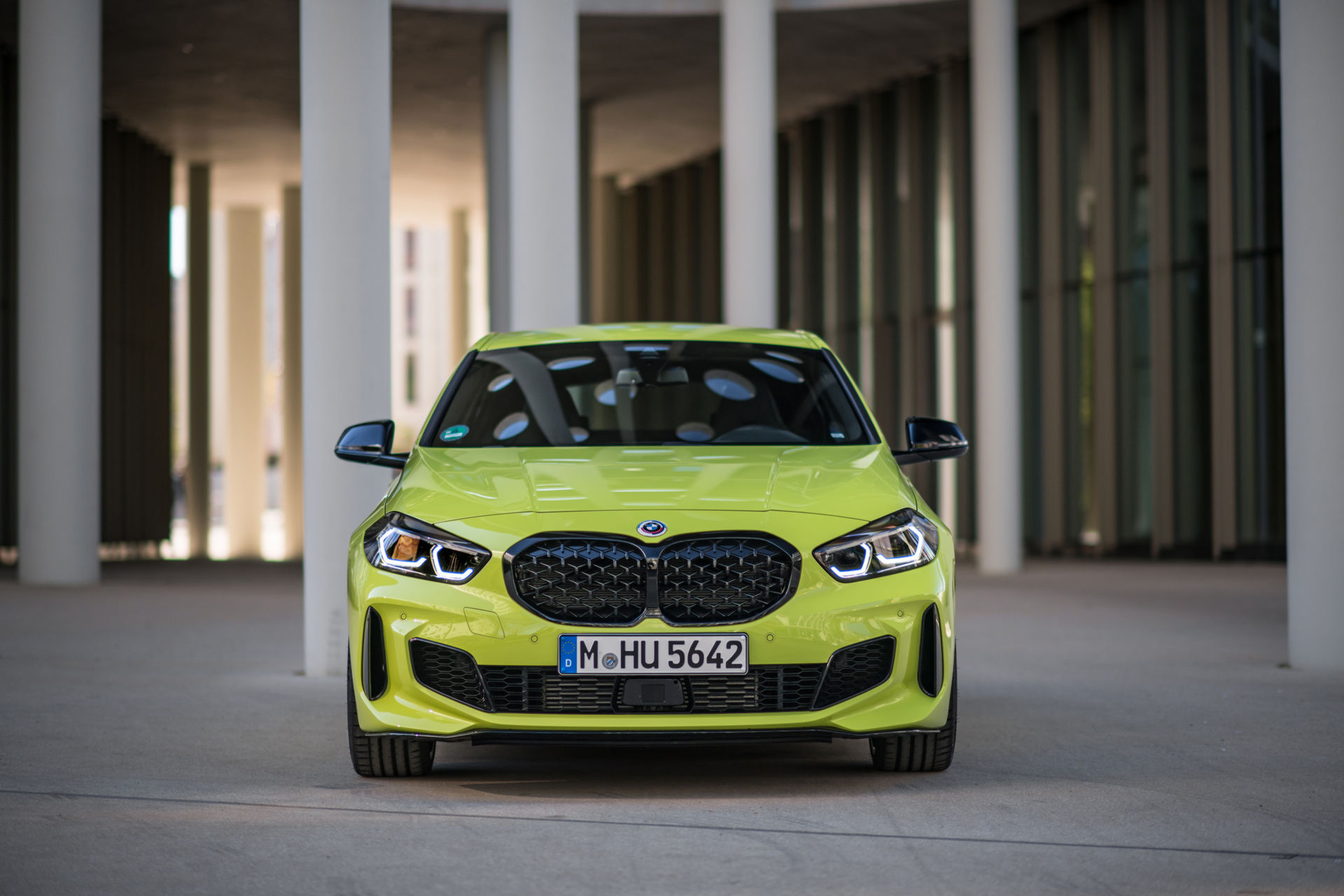 BMW Showcases The 2022 M135i In Sao Paulo Yellow And With M Performance Parts