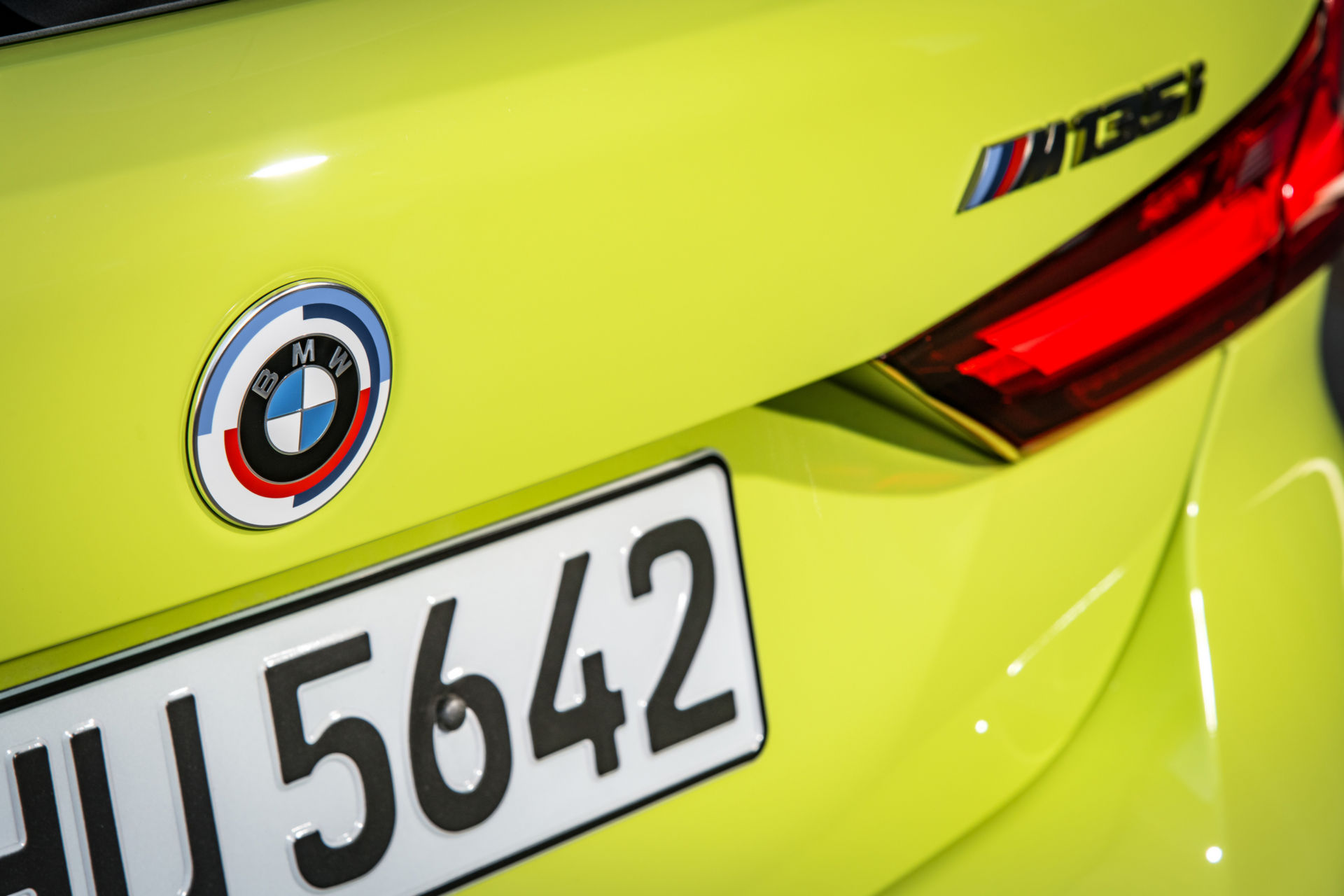 BMW Showcases The 2022 M135i In Sao Paulo Yellow And With M Performance Parts