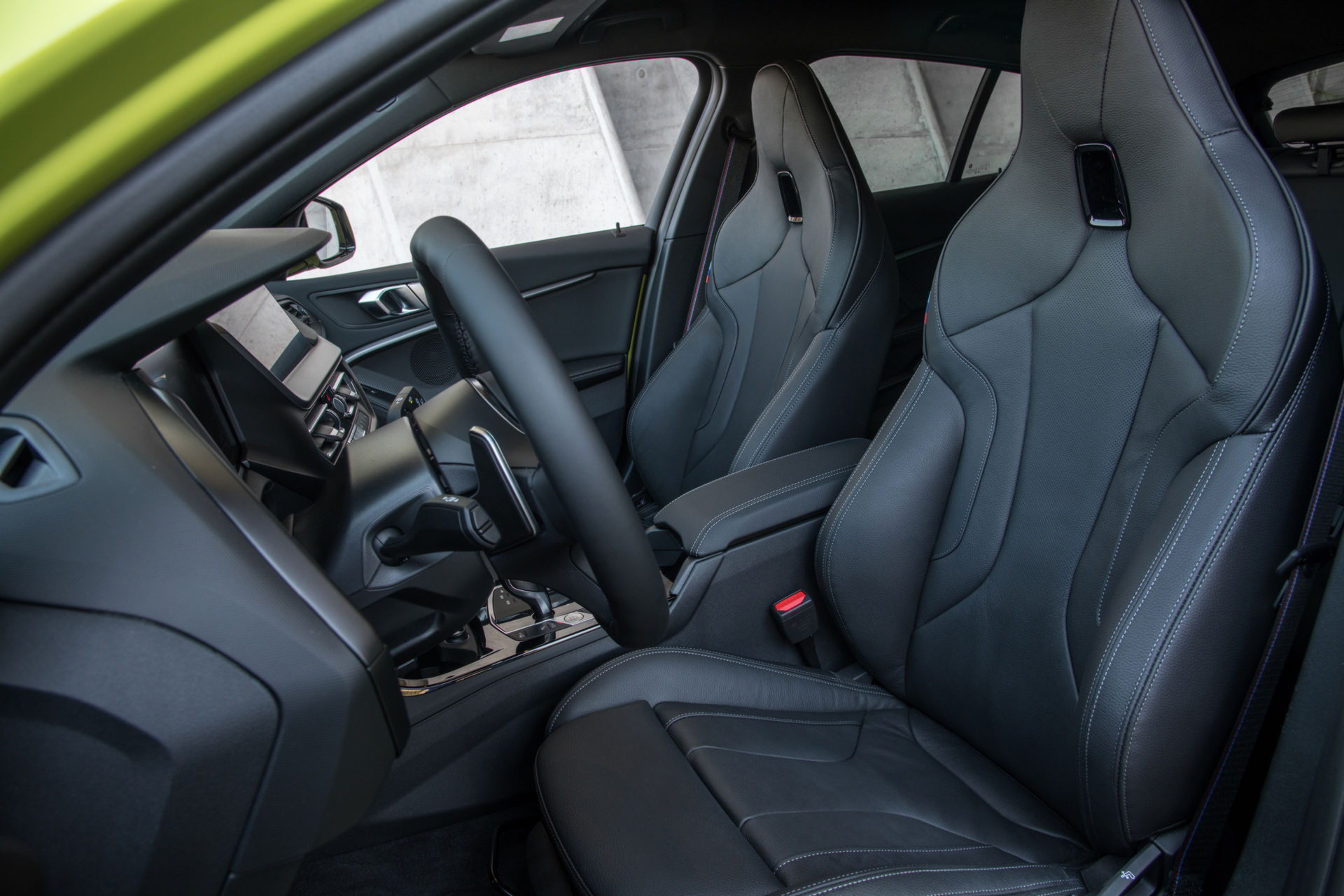 BMW Showcases The 2022 M135i In Sao Paulo Yellow And With M Performance Parts