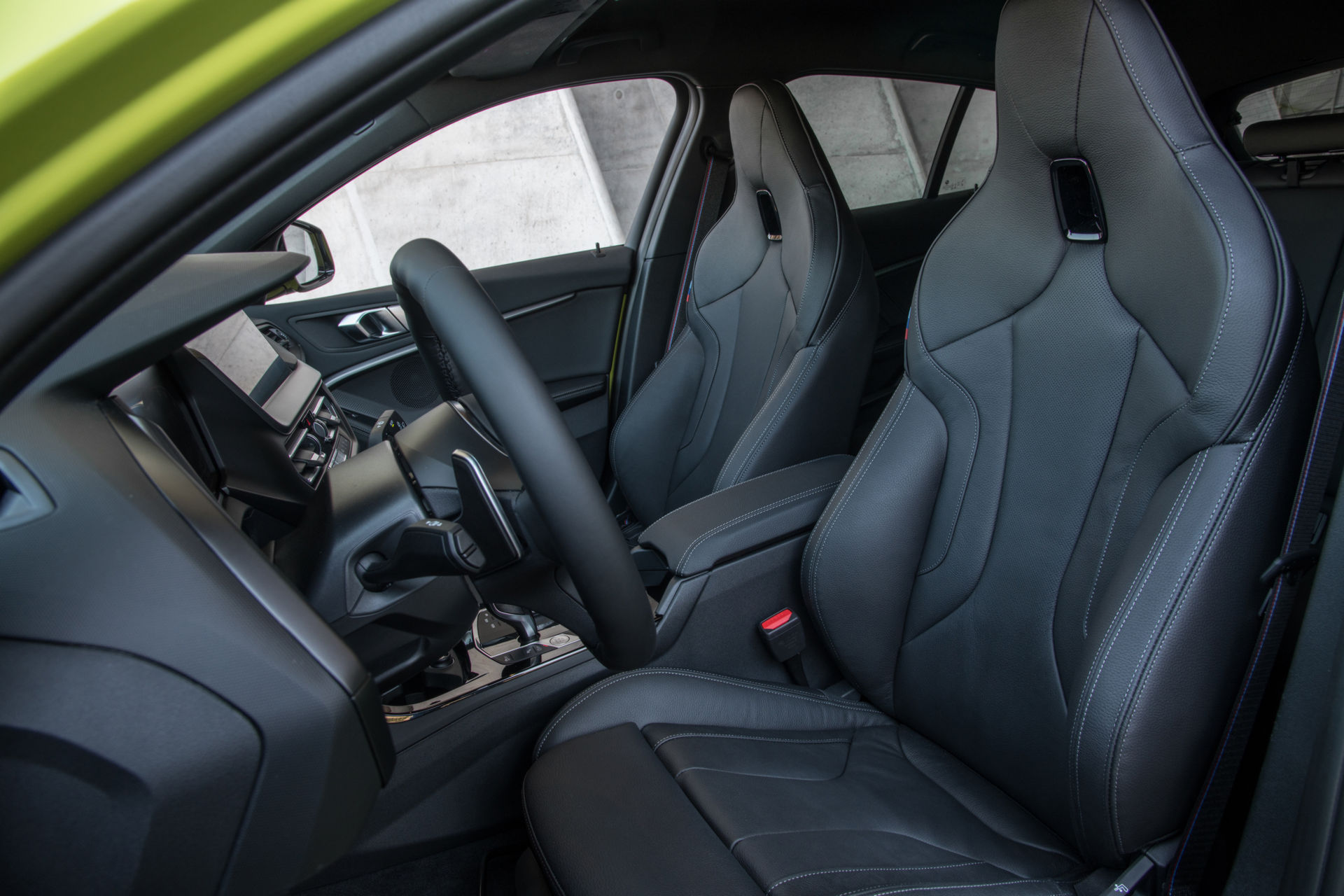 BMW Showcases The 2022 M135i In Sao Paulo Yellow And With M Performance Parts