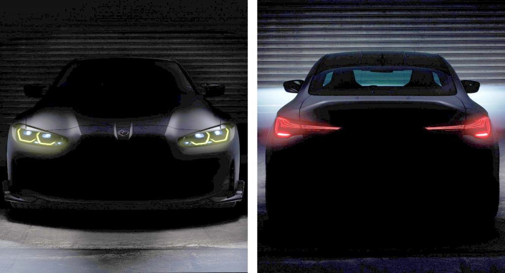 BMW M4 CSL Shows Bonnet Stripes And New OLED Taillights Ahead Of May 20 Debut