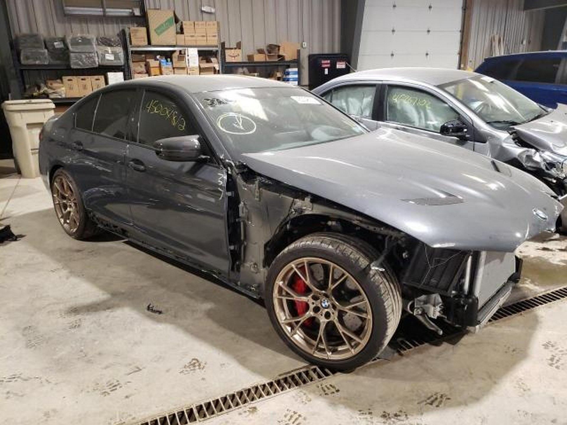 What Would You Do With This Wrecked 1-Of-1000 2022 BMW M5 CS?