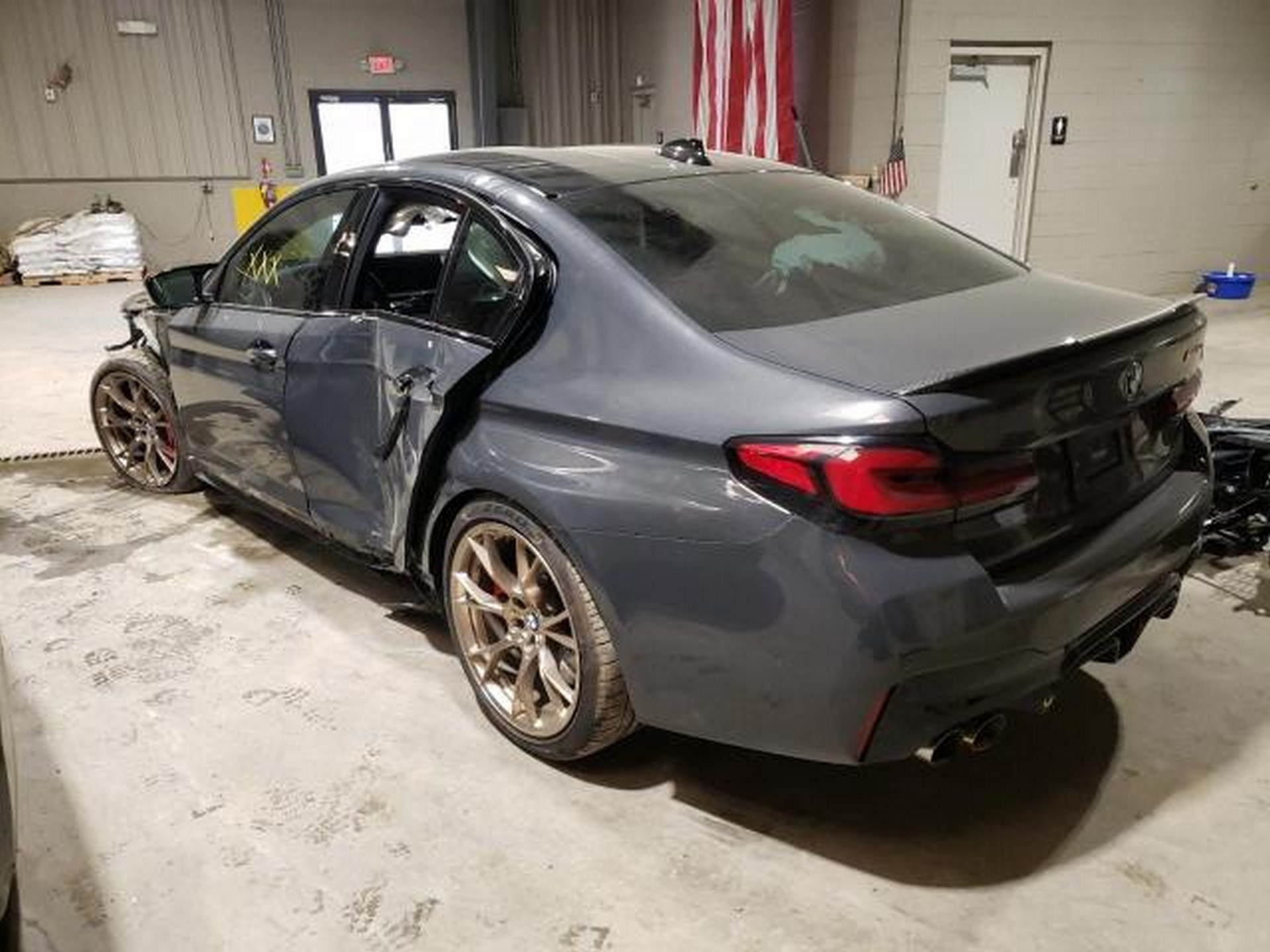 What Would You Do With This Wrecked 1-Of-1000 2022 BMW M5 CS?