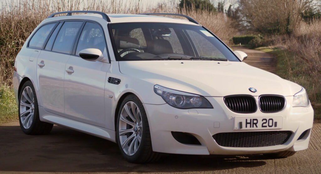 A BMW E61 M5 Touring With A Six-Speed Manual Swap Is A Near Perfect Wagon