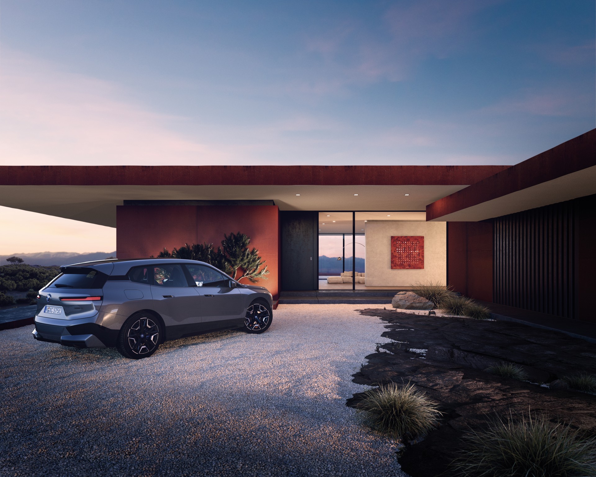 BMW Drops New OTA That Brings QlockTwo Clock Widget To iX And More