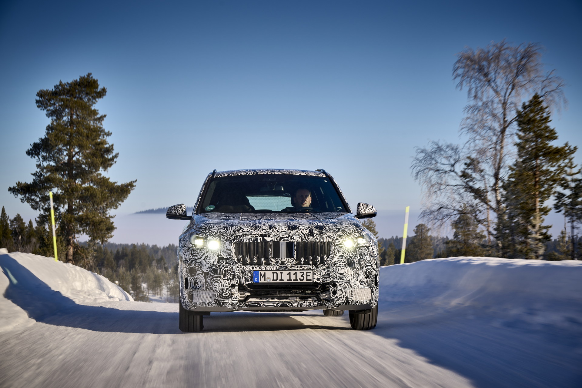 BMW iX1 Teased During Winter Testing With Dual Electric Motors