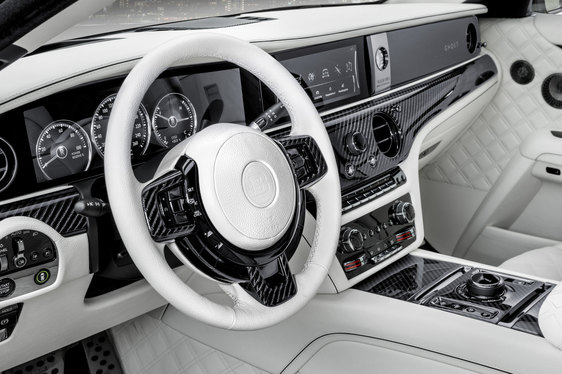 Brabus 700 Is A Rolls-Royce Ghost Bathed In Carbon Fiber With 691-HP