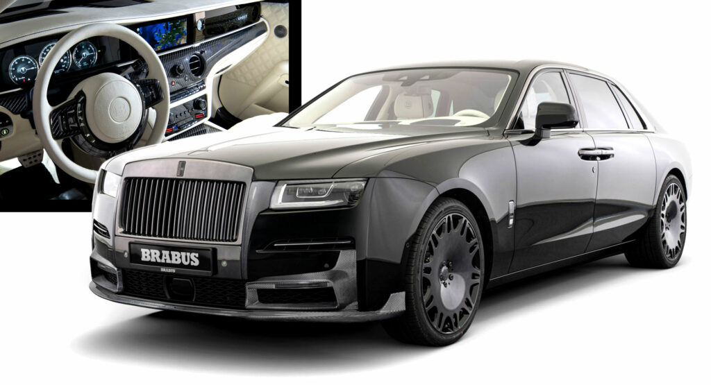  Brabus 700 Is A Rolls-Royce Ghost Bathed In Carbon Fiber With 691-HP