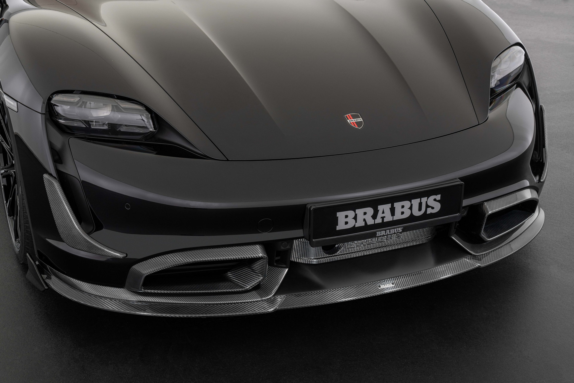 Brabus Upgrades The Porsche Taycan Turbo S With 22-Inch Wheels And A Lime Green Interior