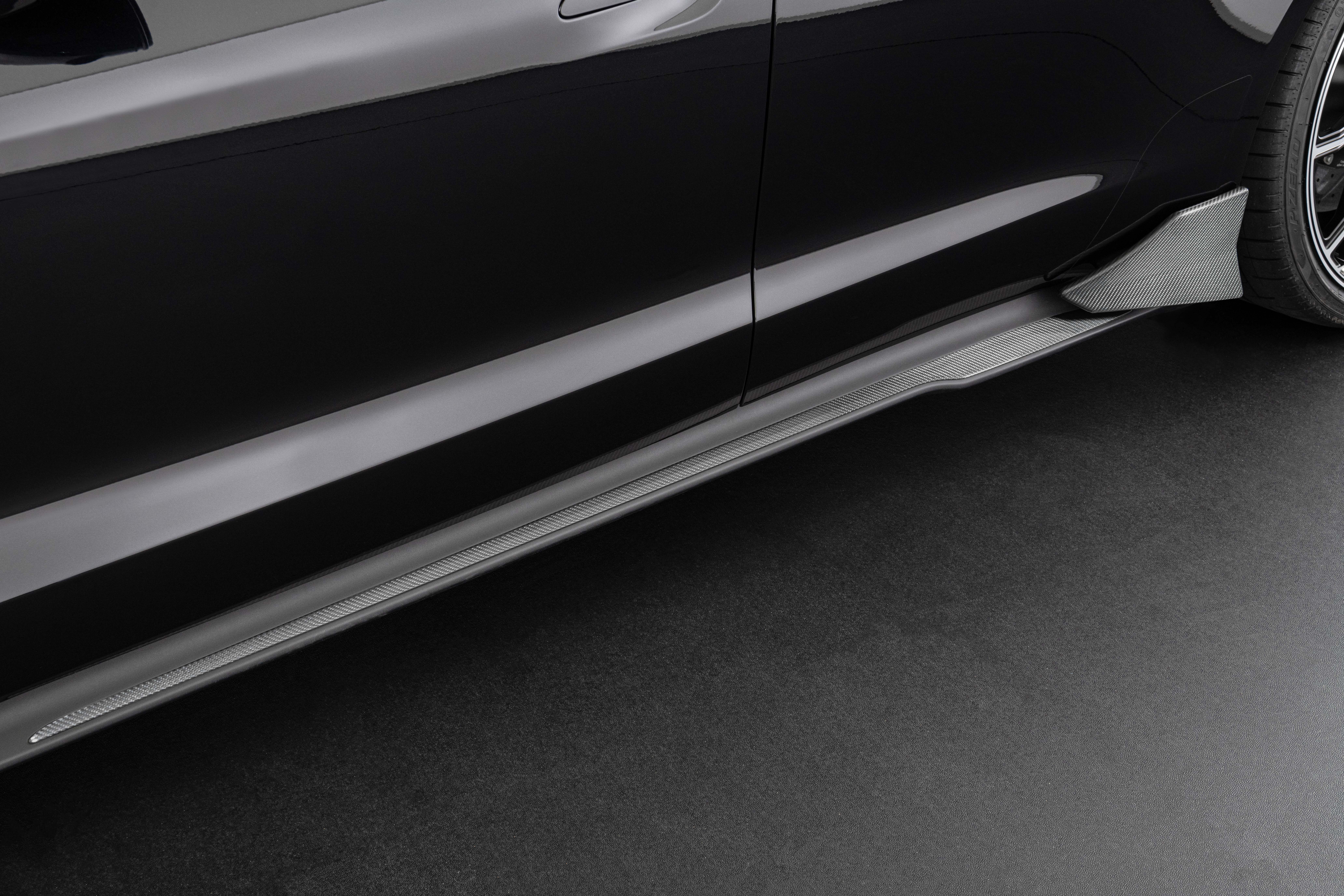 Brabus Upgrades The Porsche Taycan Turbo S With 22-Inch Wheels And A Lime Green Interior