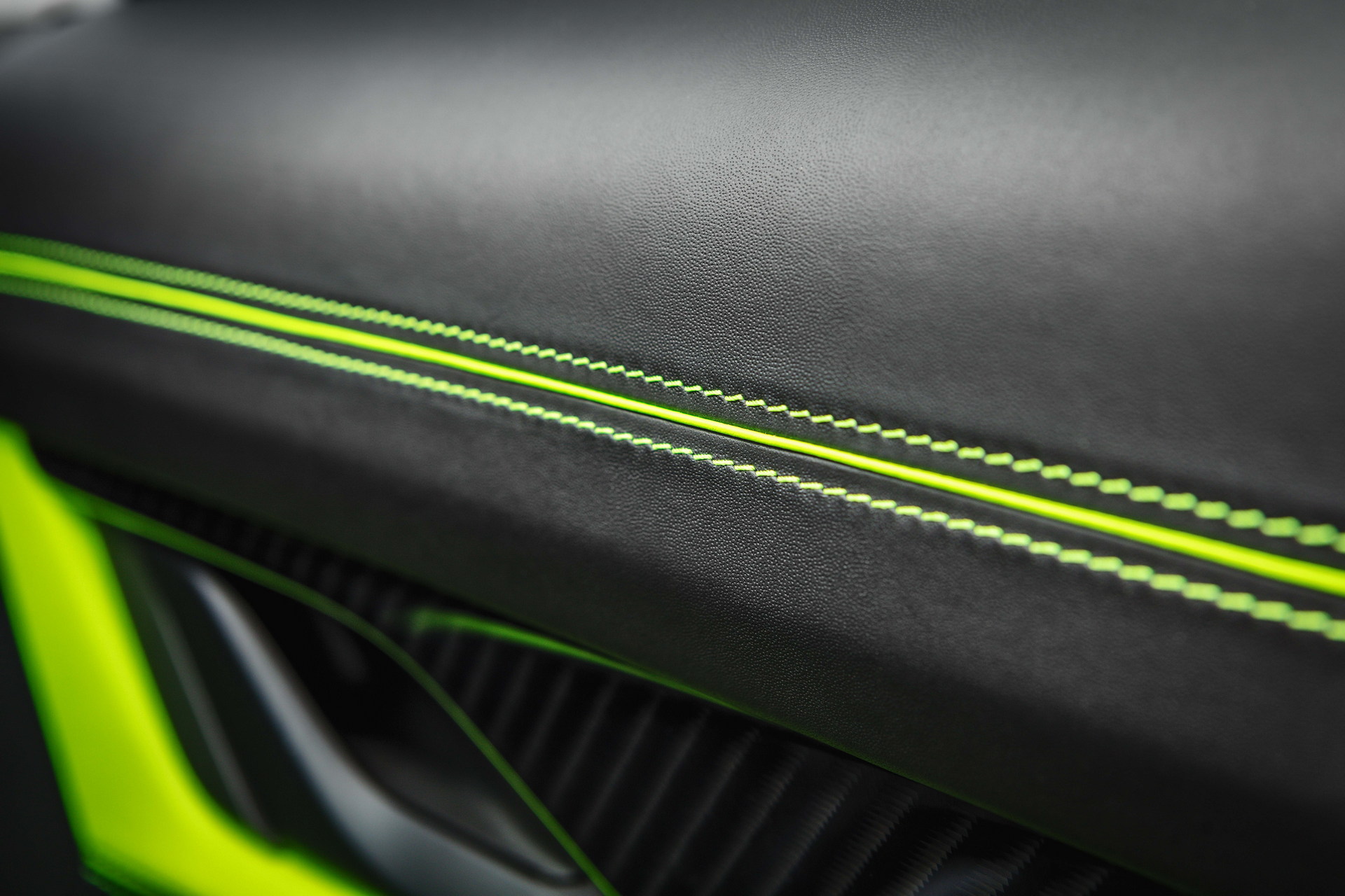 Brabus Upgrades The Porsche Taycan Turbo S With 22-Inch Wheels And A Lime Green Interior