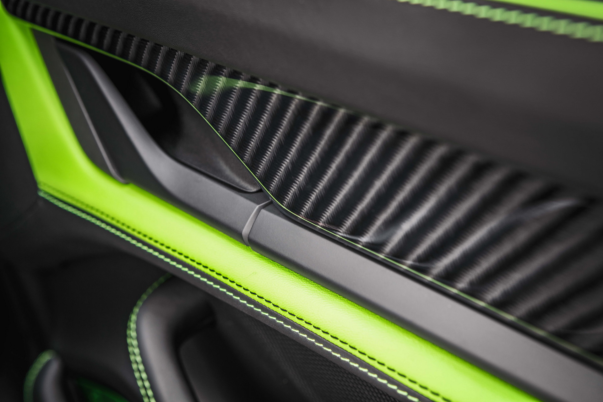 Brabus Upgrades The Porsche Taycan Turbo S With 22-Inch Wheels And A Lime Green Interior