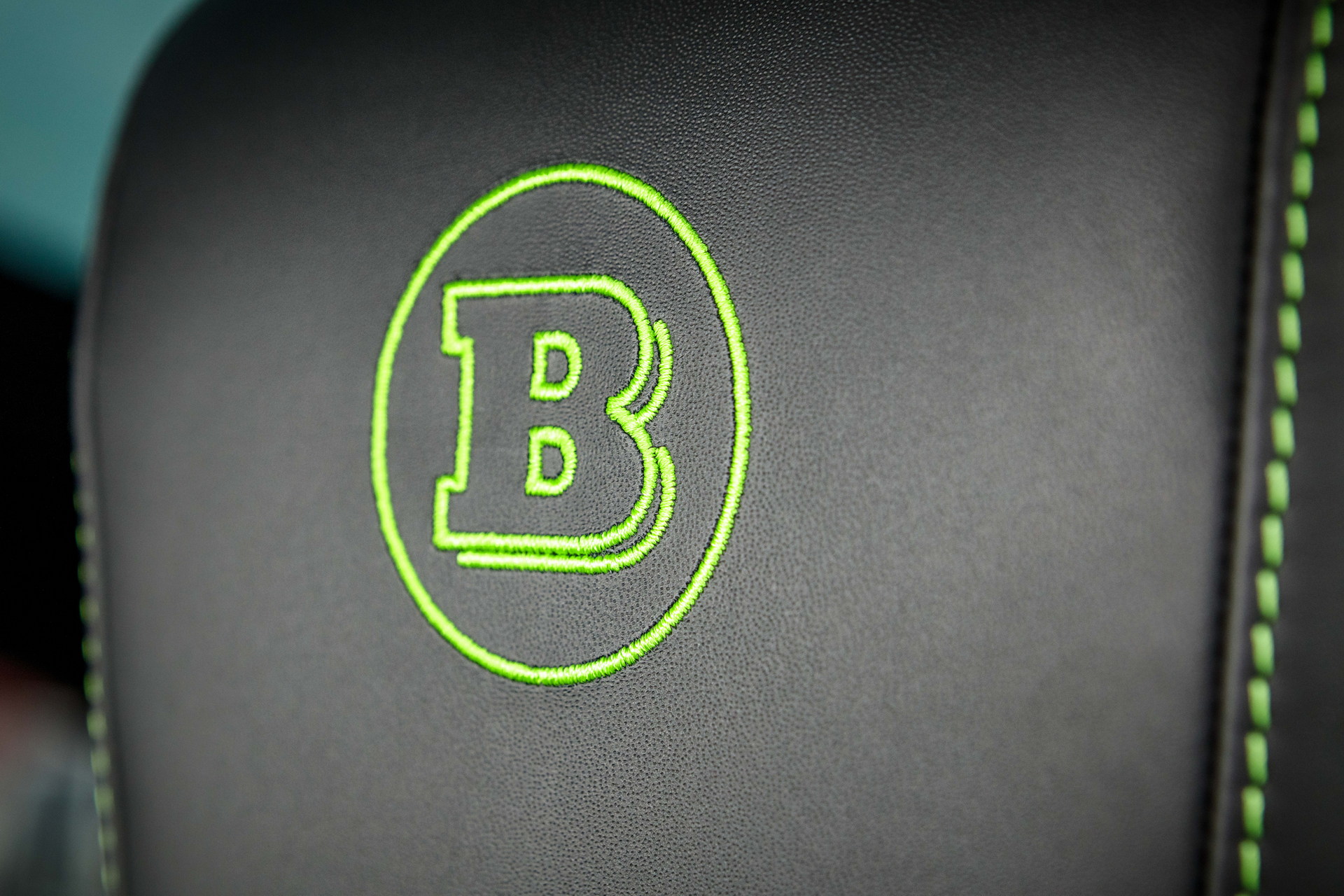 Brabus Upgrades The Porsche Taycan Turbo S With 22-Inch Wheels And A Lime Green Interior