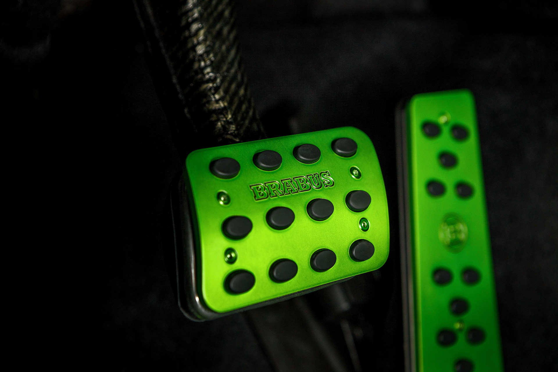 Brabus Upgrades The Porsche Taycan Turbo S With 22-Inch Wheels And A Lime Green Interior