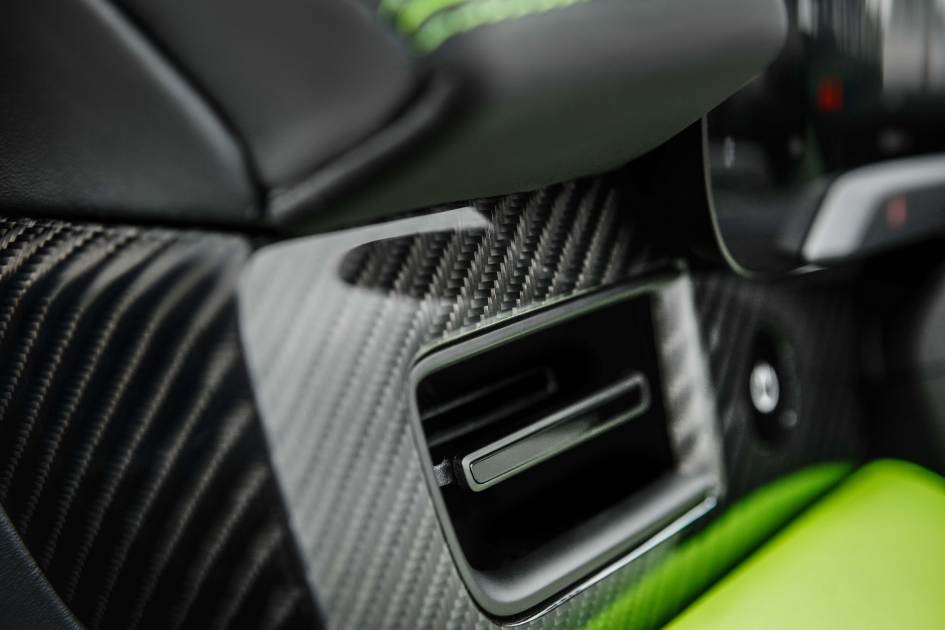 Brabus Upgrades The Porsche Taycan Turbo S With 22-Inch Wheels And A Lime Green Interior