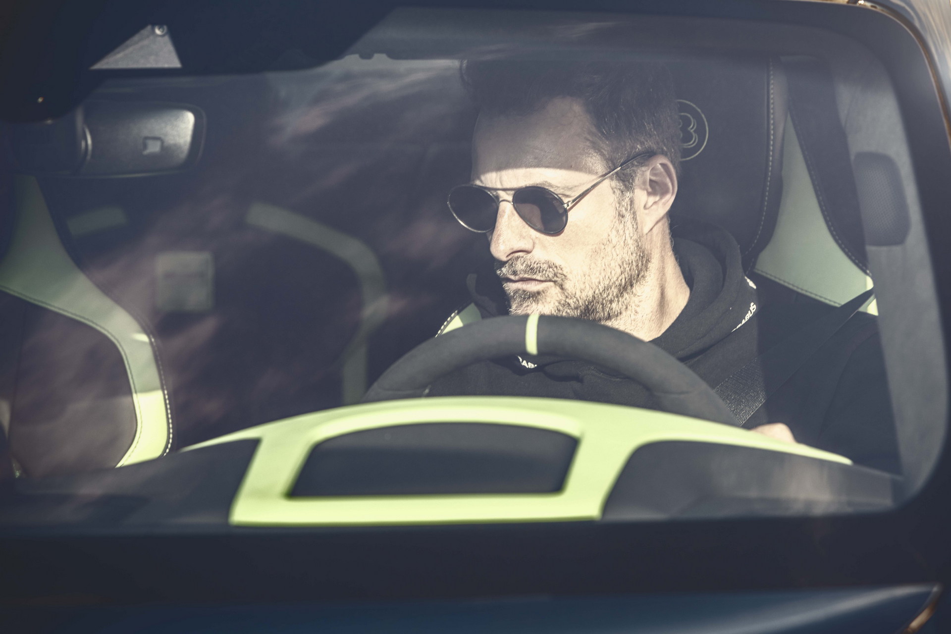 Brabus Upgrades The Porsche Taycan Turbo S With 22-Inch Wheels And A Lime Green Interior