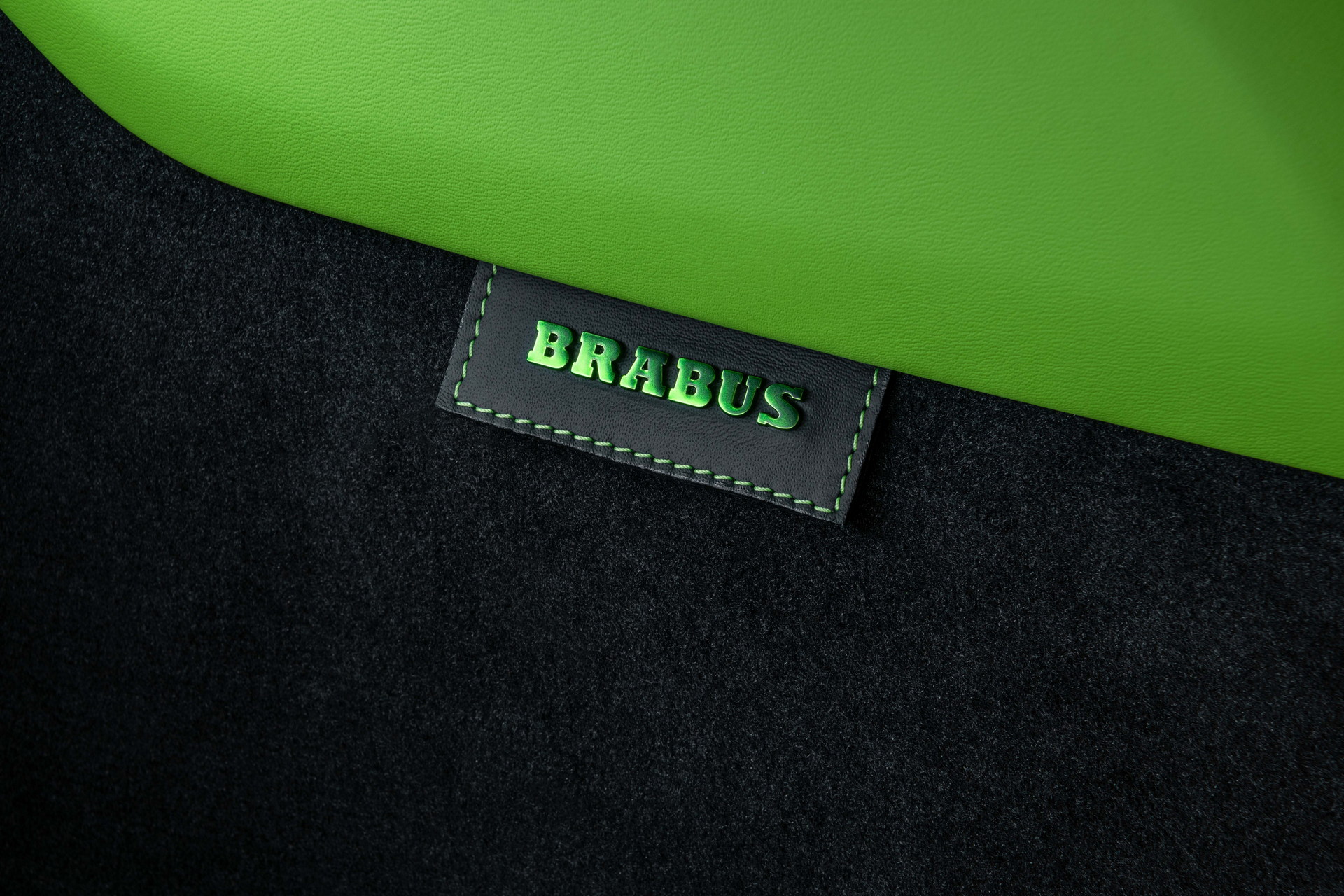 Brabus Upgrades The Porsche Taycan Turbo S With 22-Inch Wheels And A Lime Green Interior