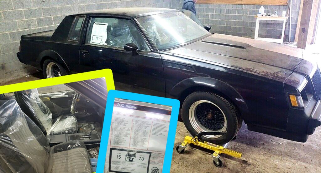  A Brand New 1987 Buick GNX With 9 Miles On The Clock Was Hiding In A Barn For 35 Years