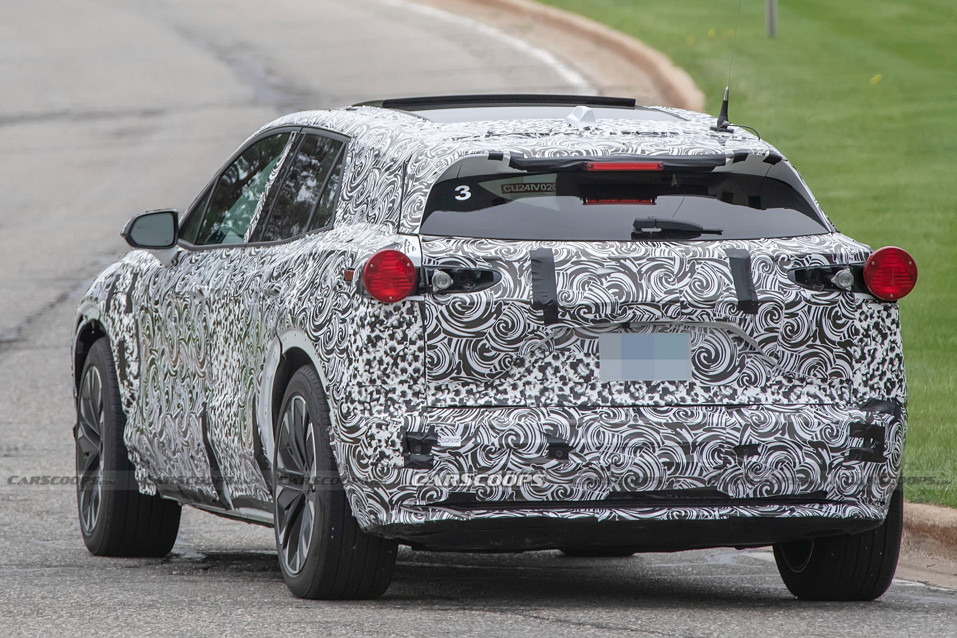 2024 Chevrolet Blazer EV Caught Benchmarking The VW ID.4, Shows Interior