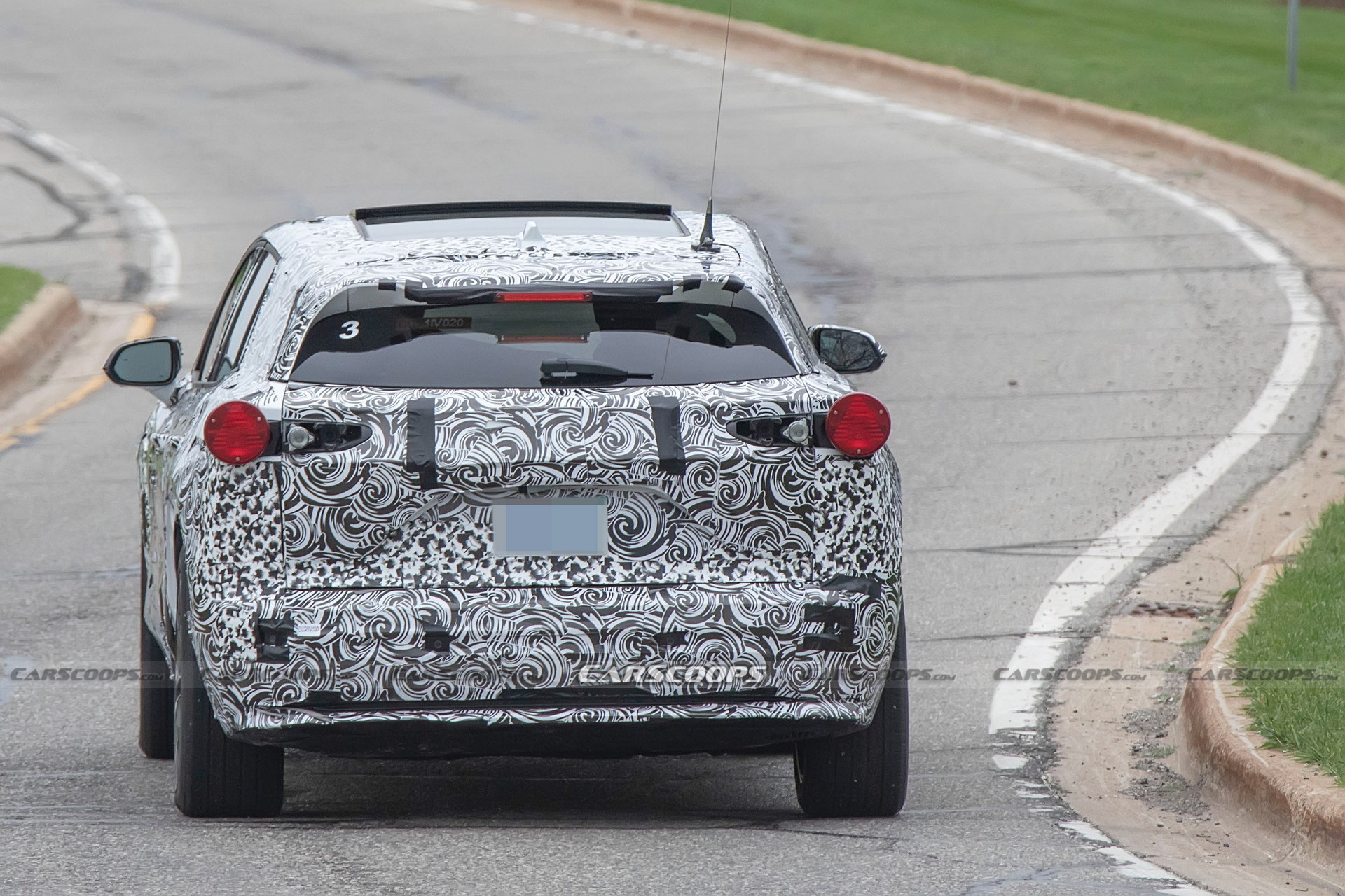 2024 Chevrolet Blazer EV Caught Benchmarking The VW ID.4, Shows Interior