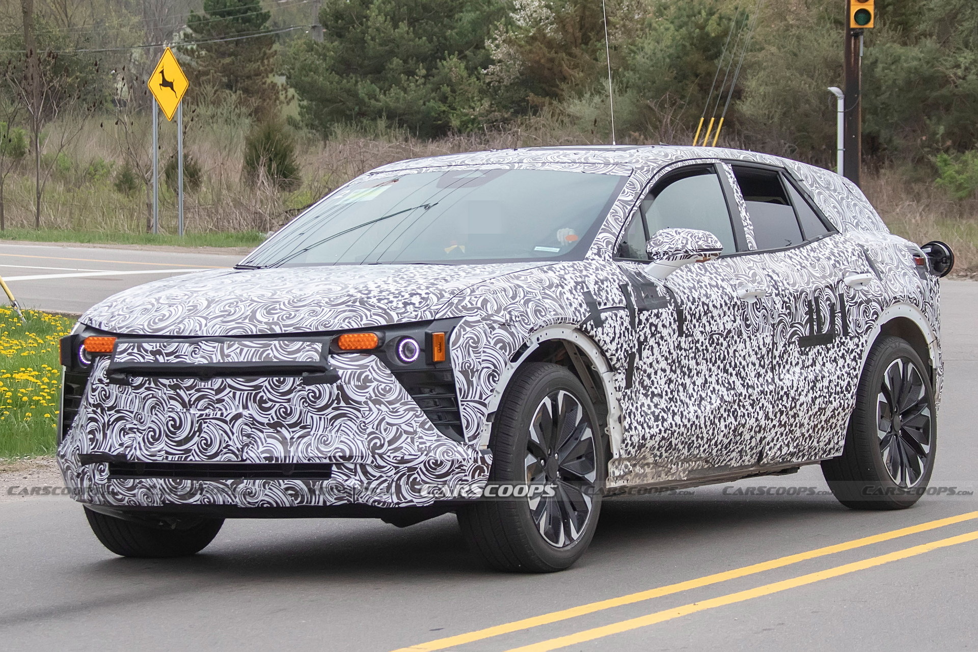 2024 Chevrolet Blazer EV Caught Benchmarking The VW ID.4, Shows Interior