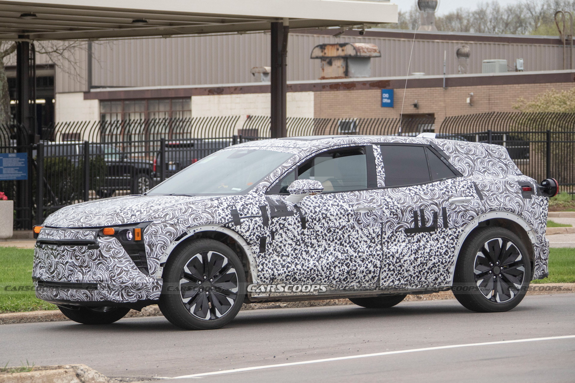 2024 Chevrolet Blazer EV Caught Benchmarking The VW ID.4, Shows Interior