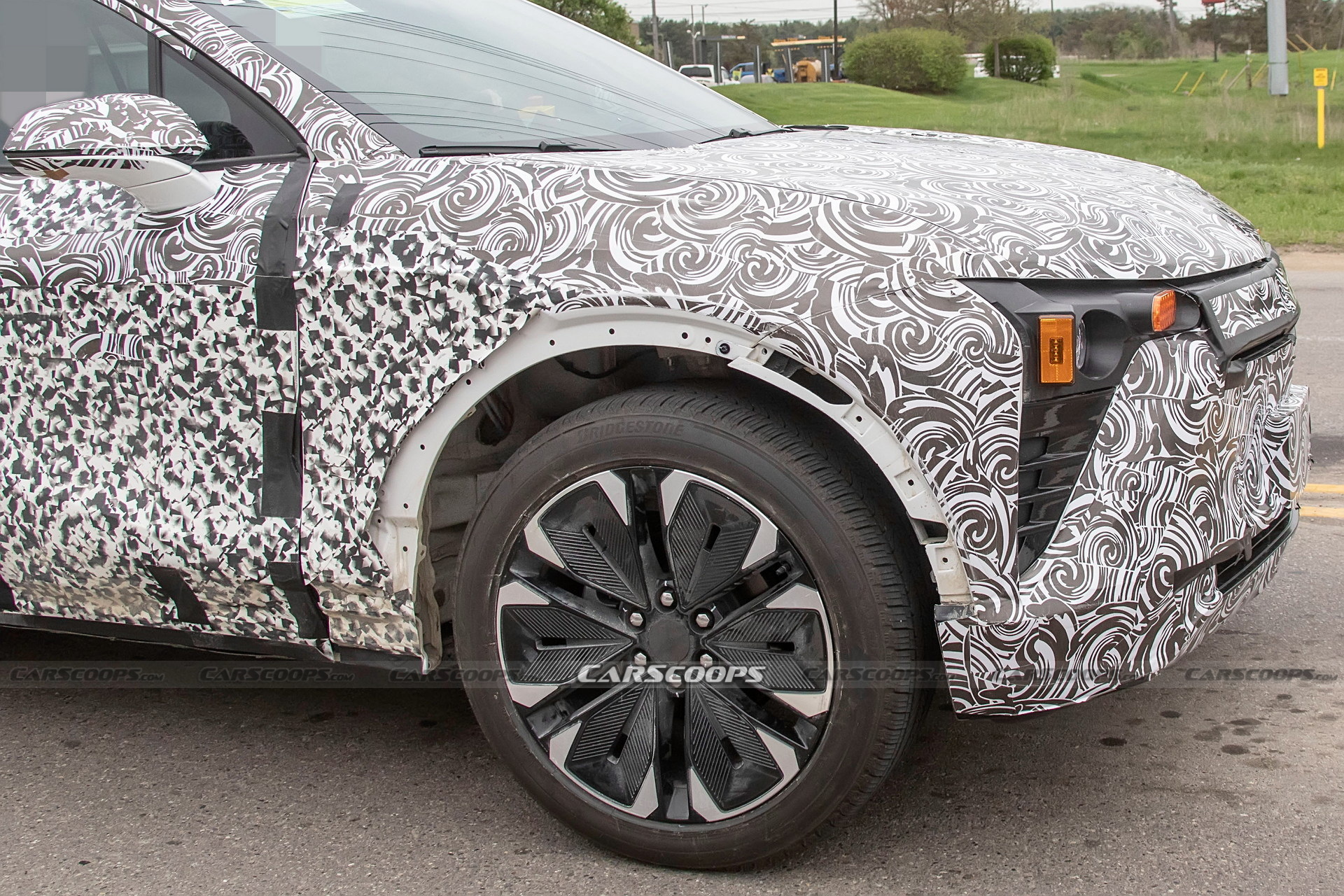 2024 Chevrolet Blazer EV Caught Benchmarking The VW ID.4, Shows Interior
