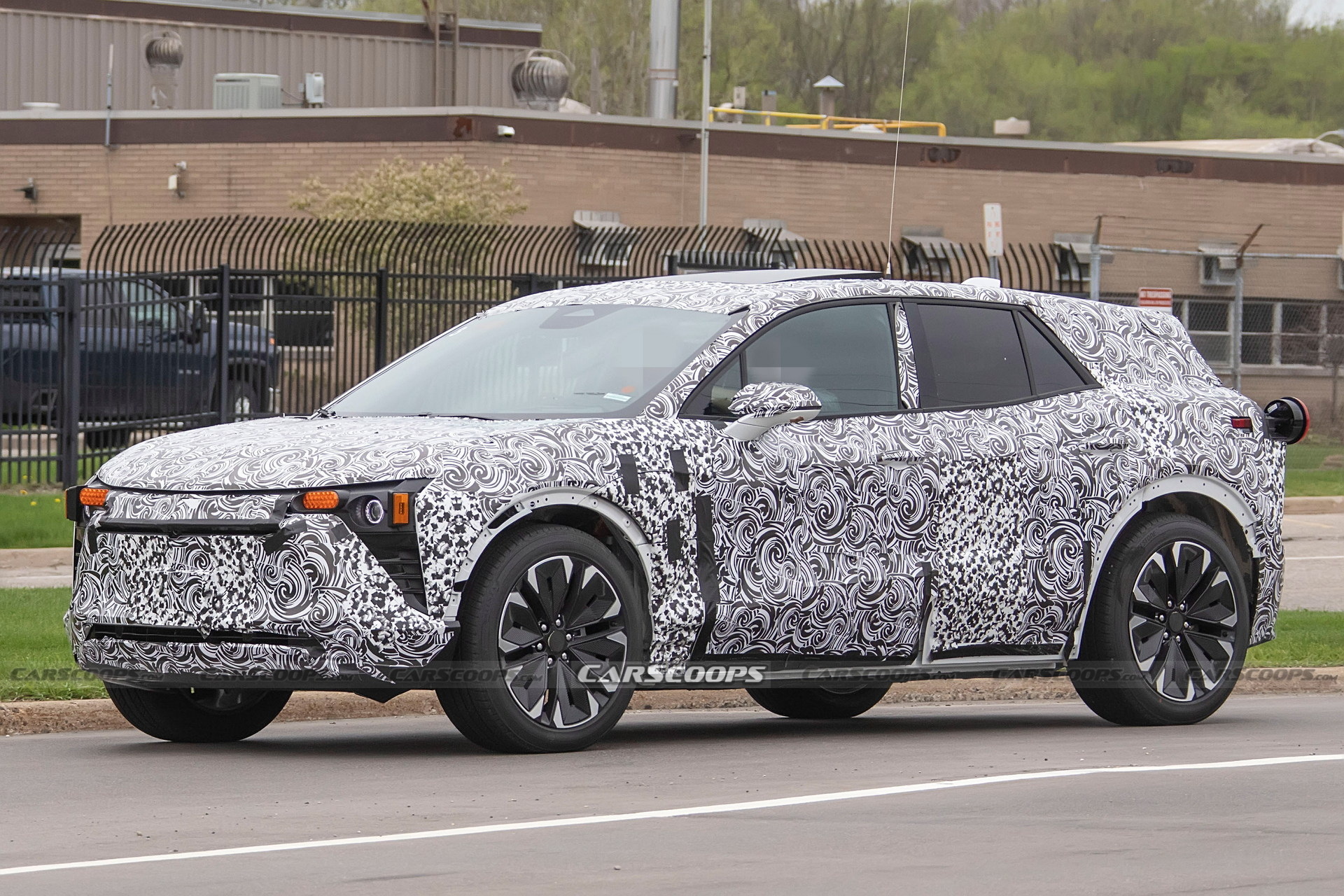 2024 Chevrolet Blazer EV Caught Benchmarking The VW ID.4, Shows Interior