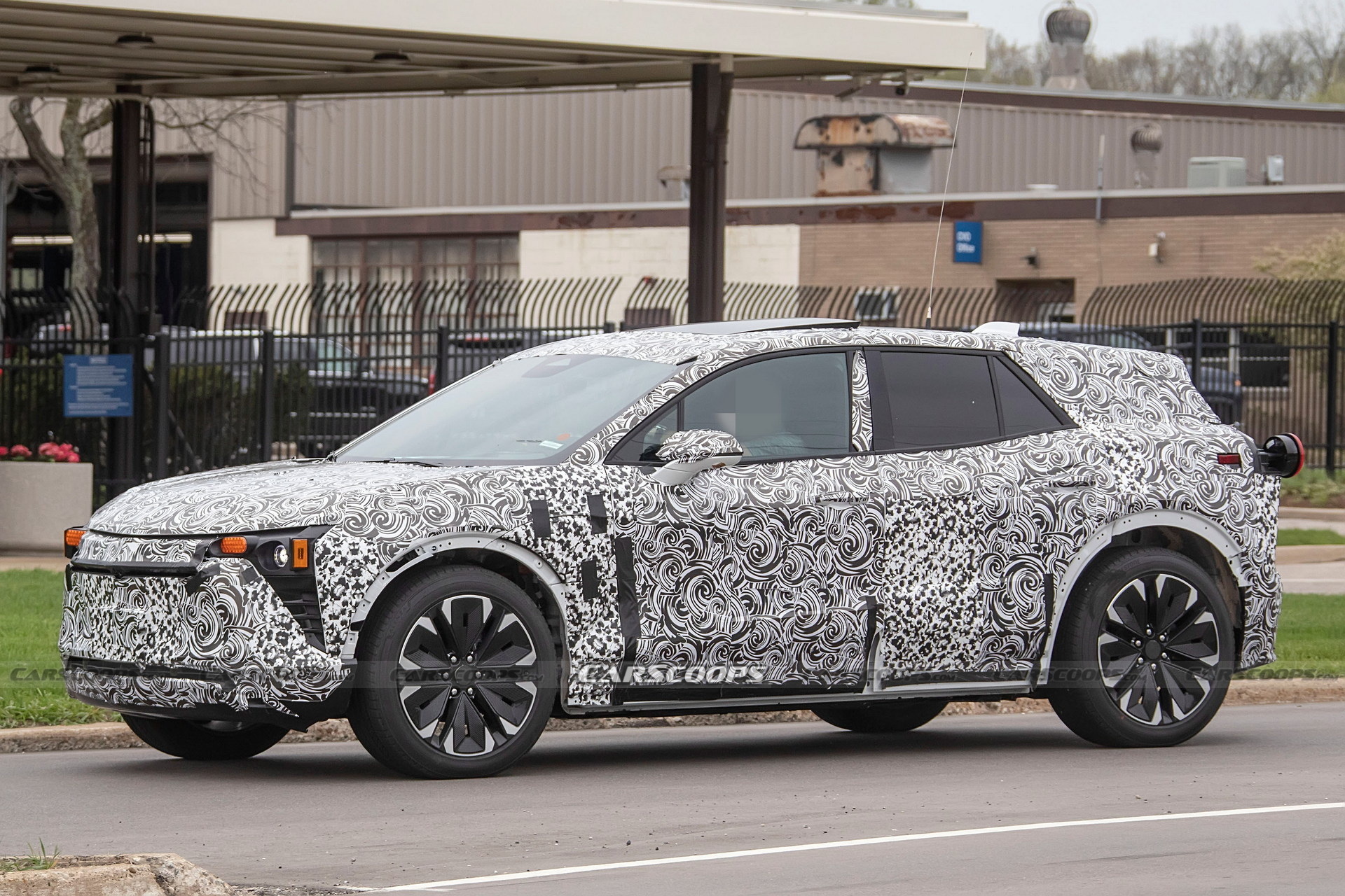 2024 Chevrolet Blazer EV Caught Benchmarking The VW ID.4, Shows Interior