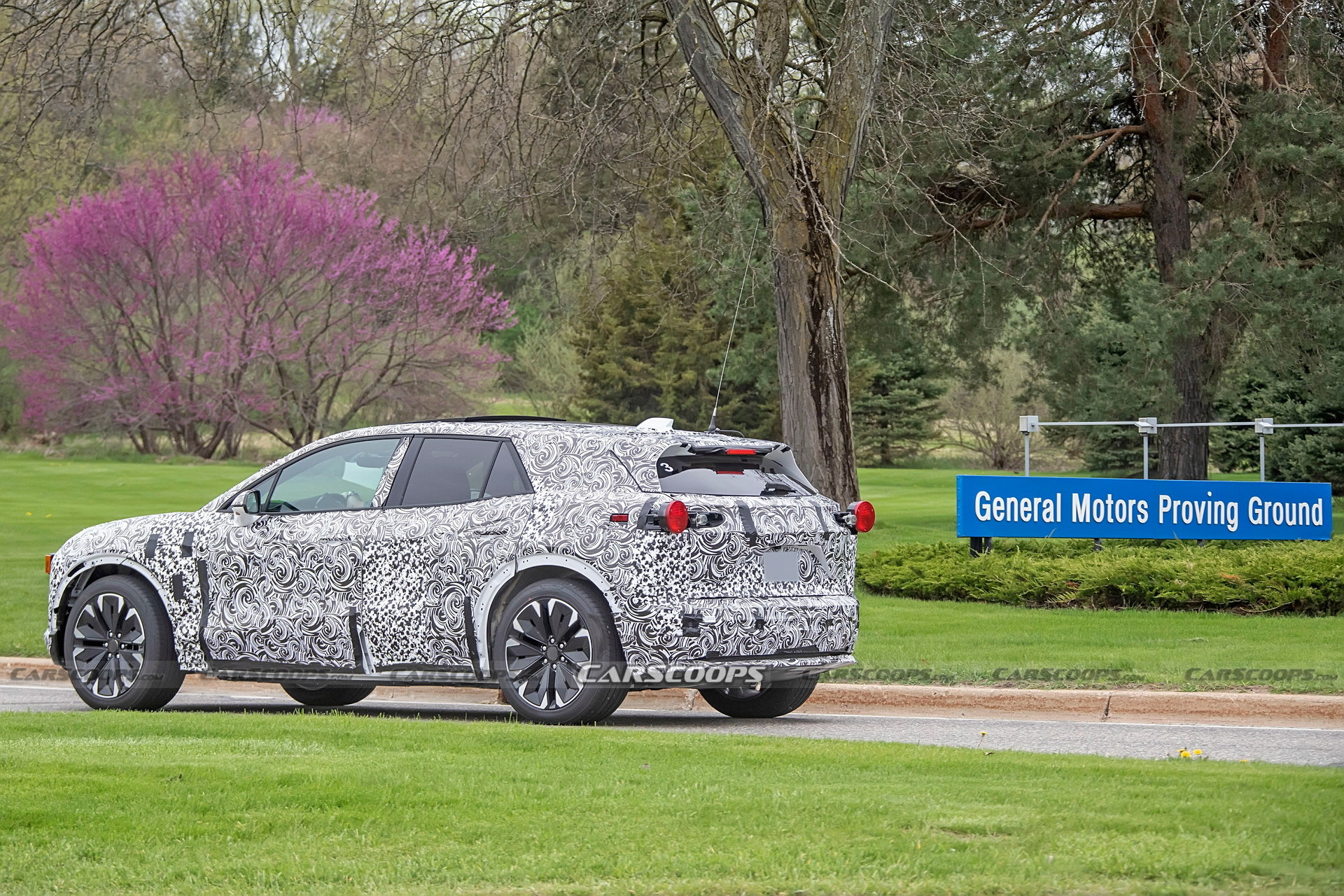 2024 Chevrolet Blazer EV Caught Benchmarking The VW ID.4, Shows Interior