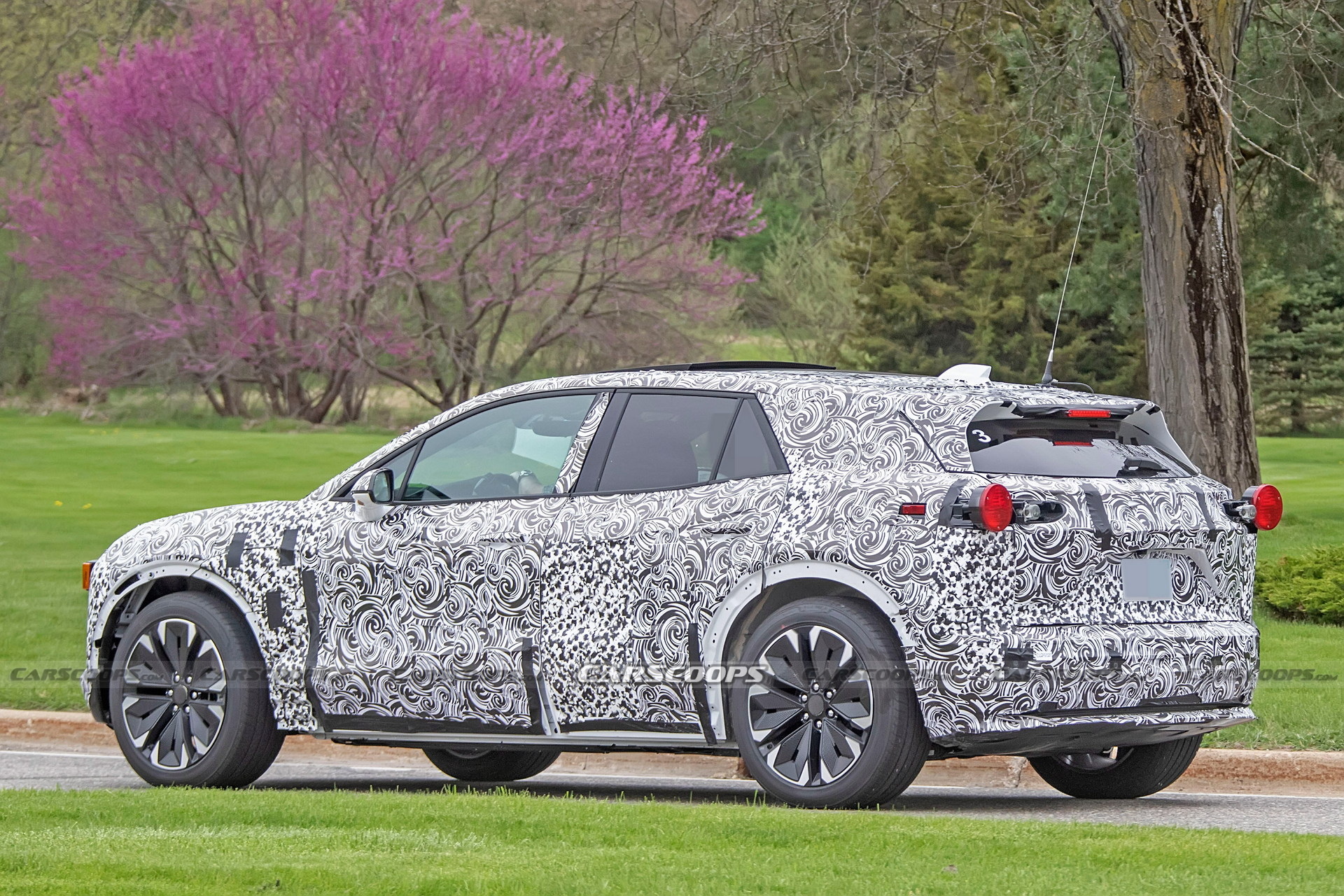 2024 Chevrolet Blazer EV Caught Benchmarking The VW ID.4, Shows Interior