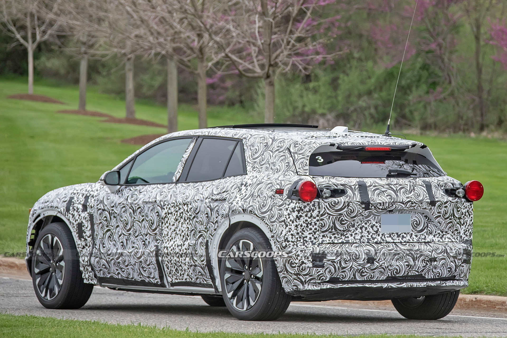 2024 Chevrolet Blazer EV Caught Benchmarking The VW ID.4, Shows Interior