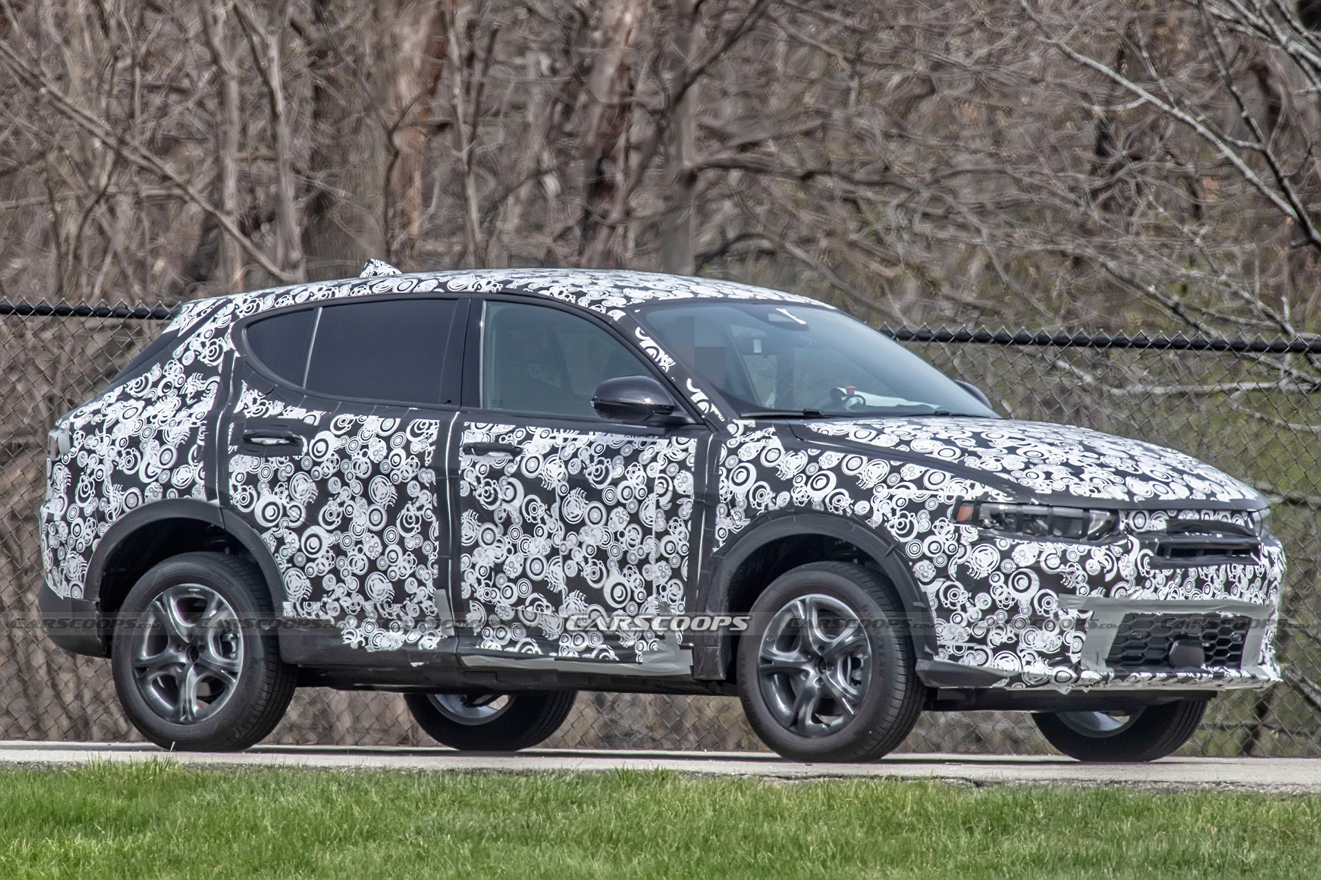 2023 Dodge Hornet Spied On The Road Looking Like Your Affordable Alfa Romeo Tonale Clone