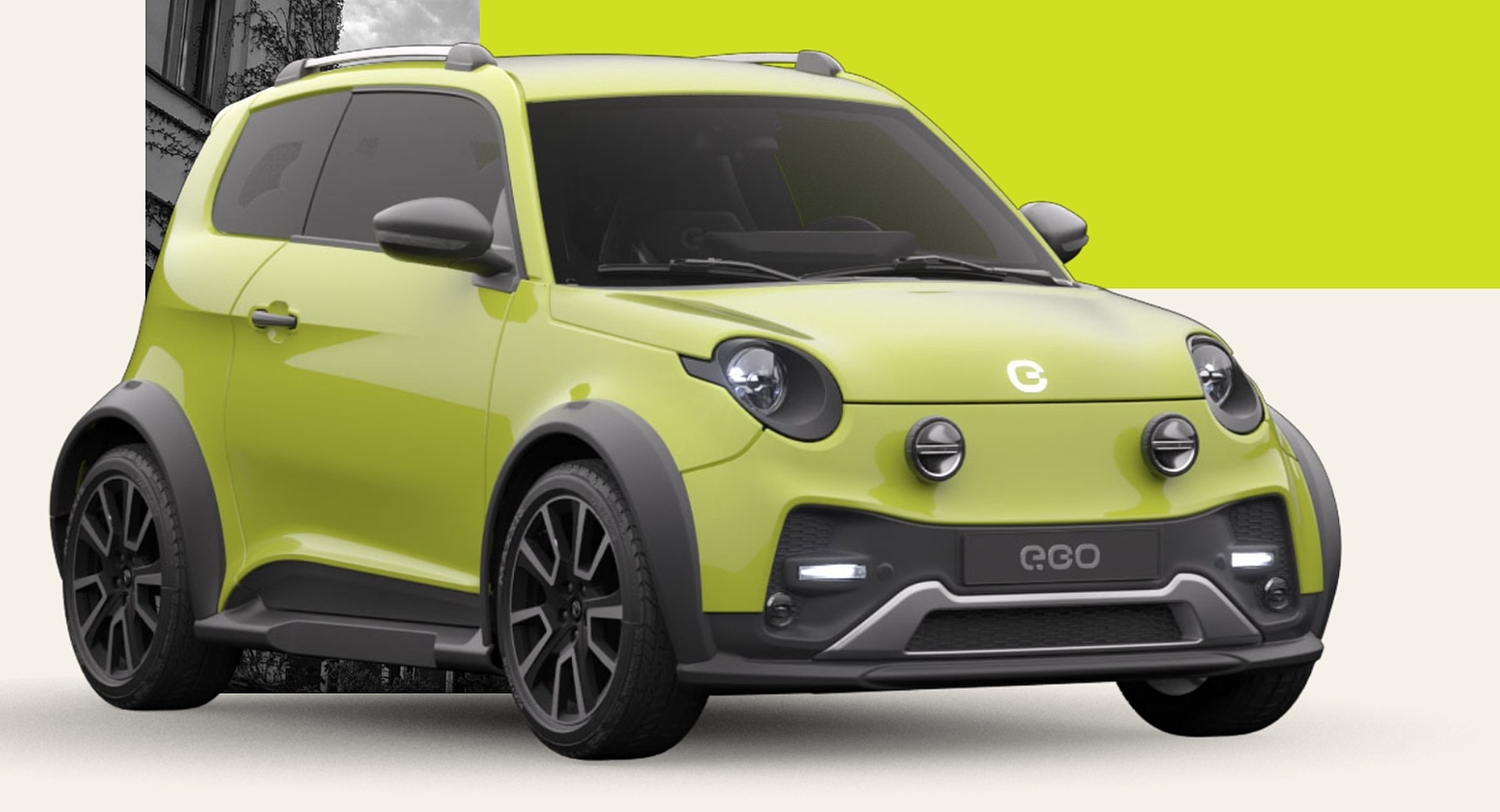 E.Go e.Wave X Is A Baby Electric Car That Looks So Cute Attempting To Cosplay The Tough Guy