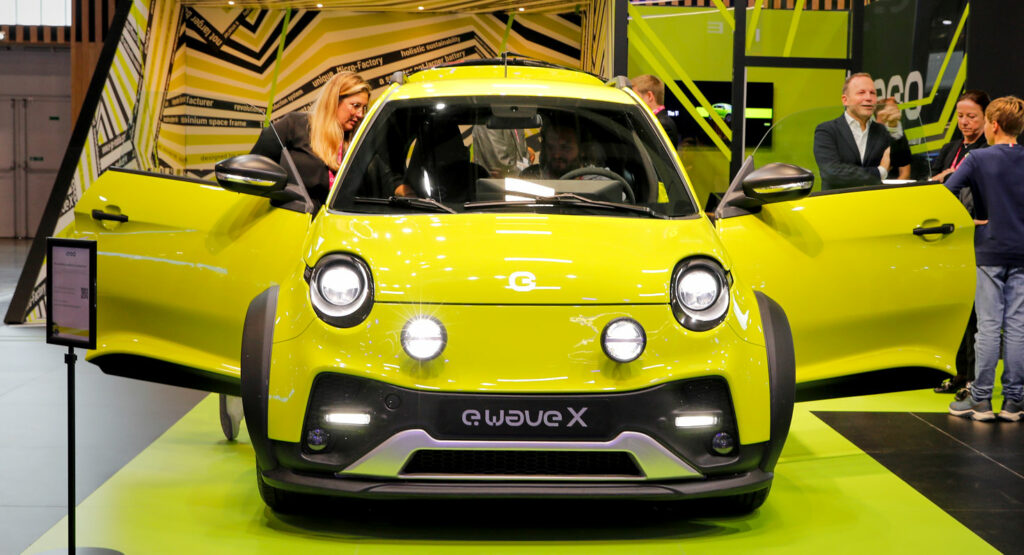  E.Go e.Wave X Is A Baby Electric Car That Looks So Cute Attempting To Cosplay The Tough Guy