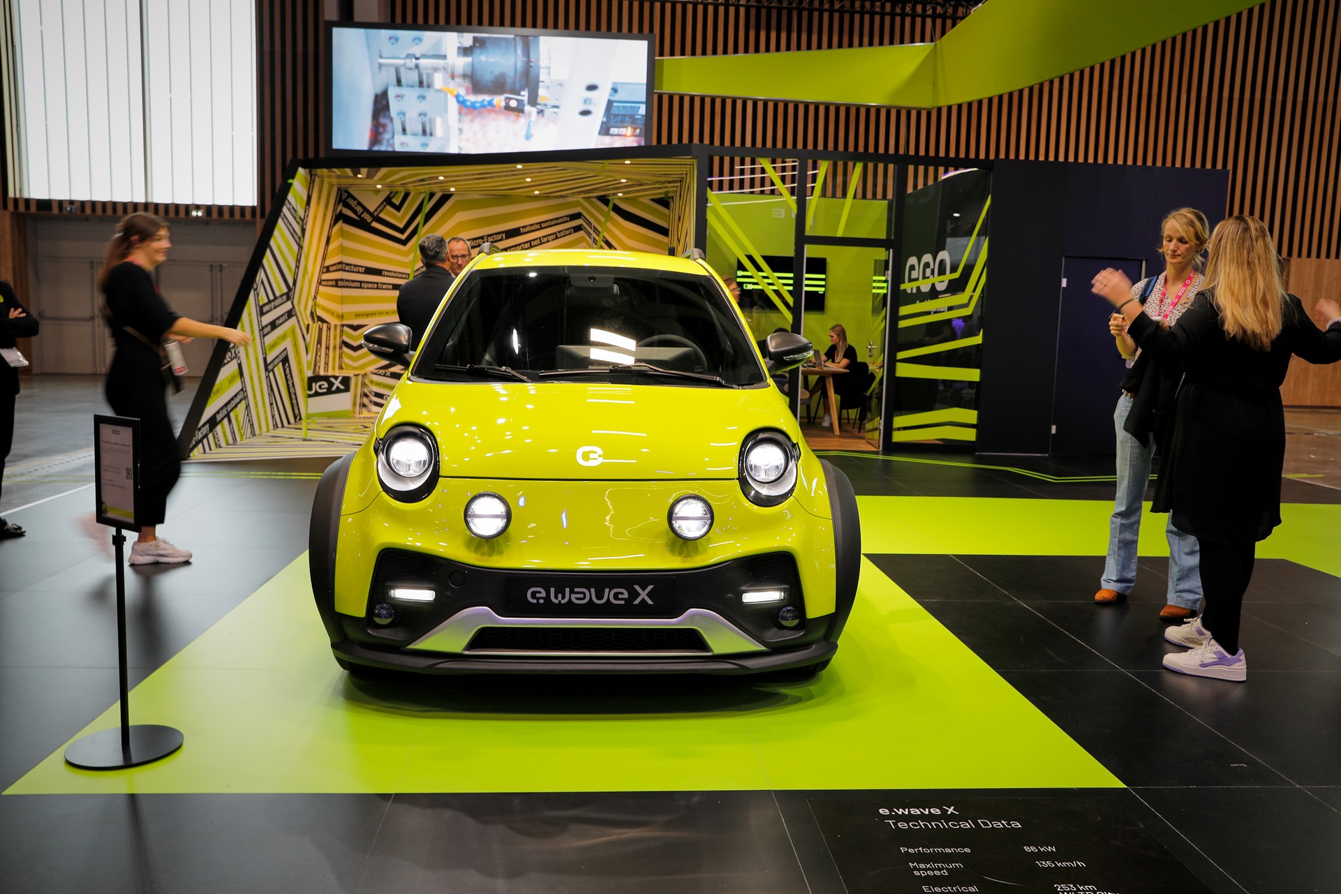 E.Go e.Wave X Is A Baby Electric Car That Looks So Cute Attempting To Cosplay The Tough Guy