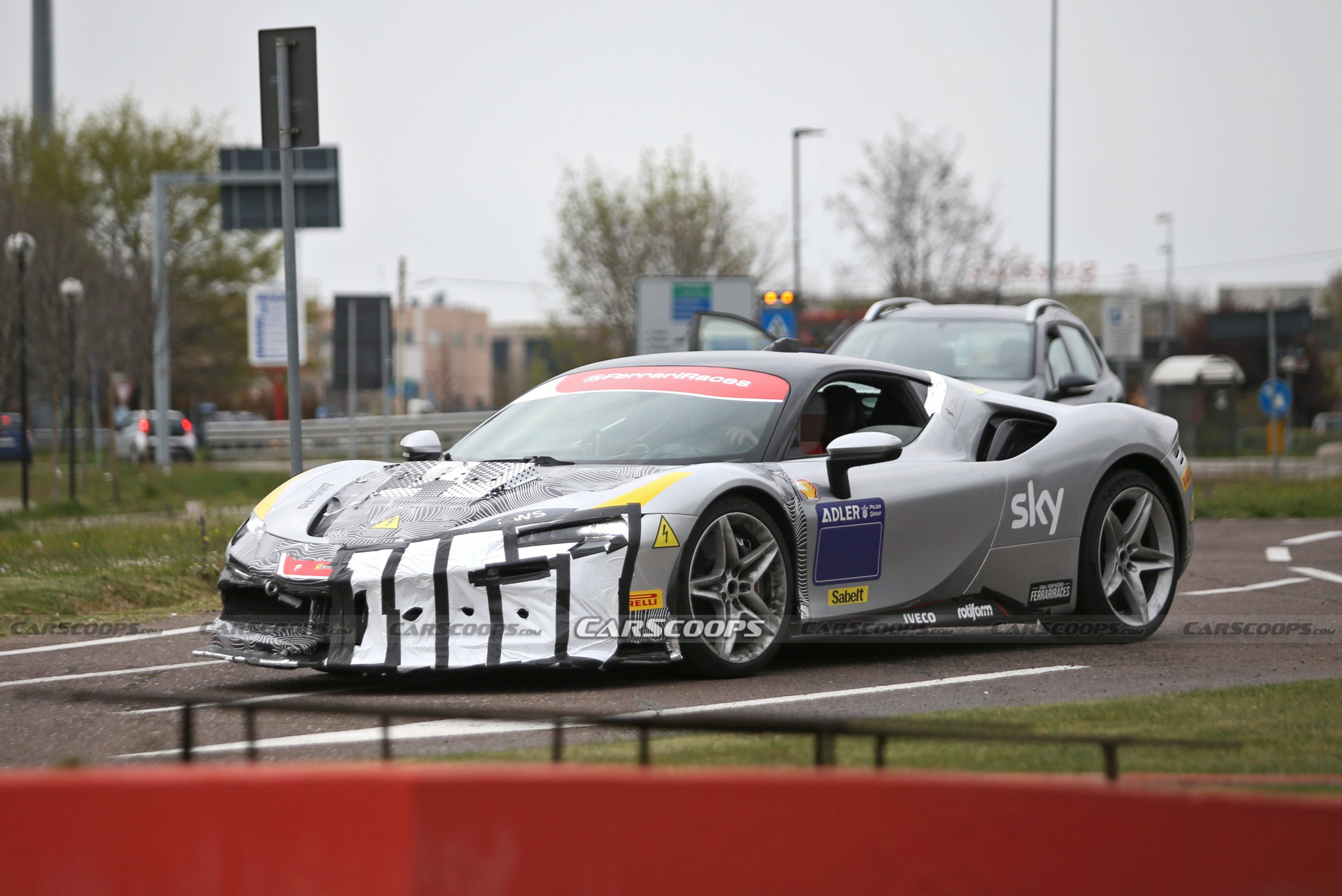 Is There A 2023 Ferrari SF90 Speciale Under That Mask?