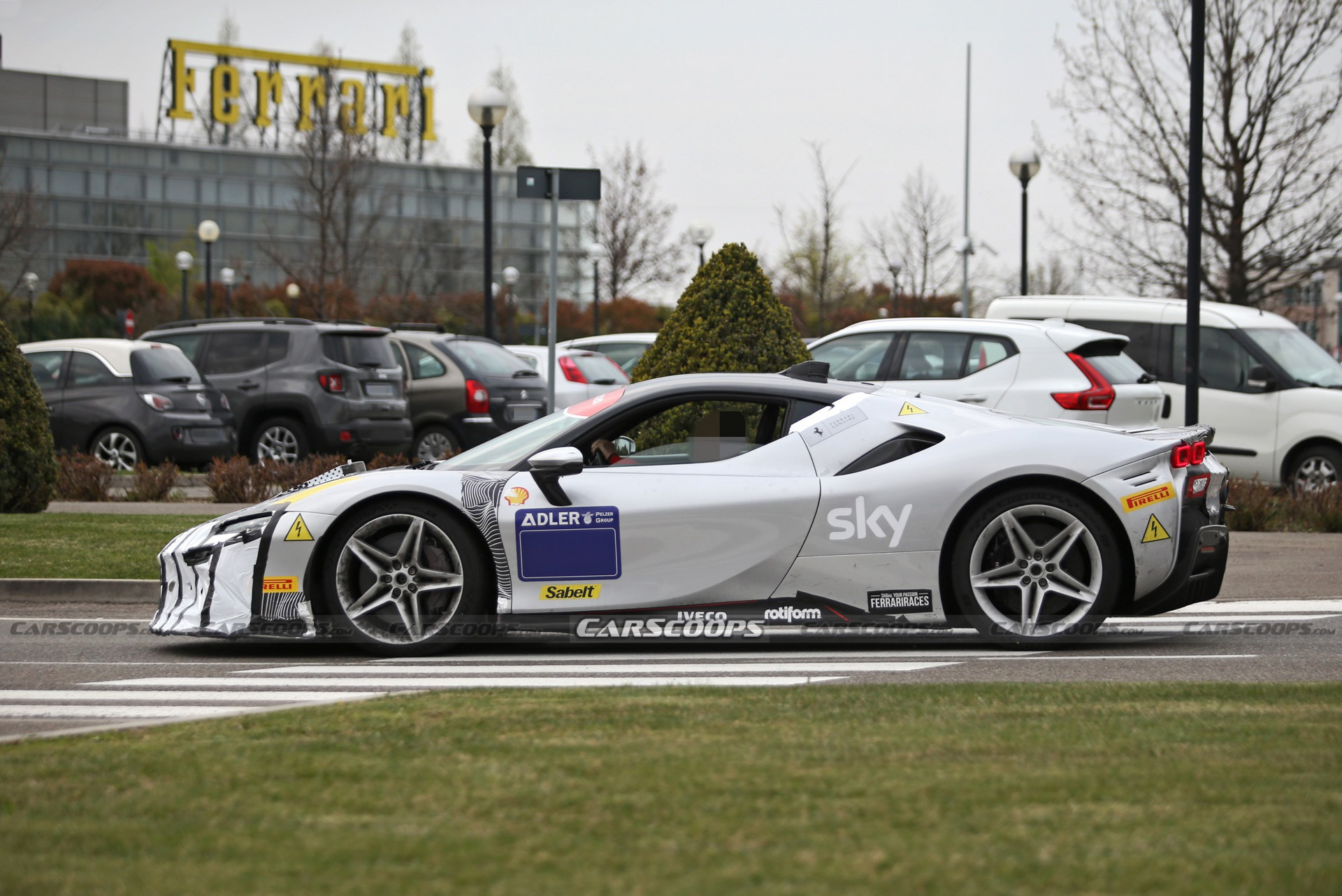 Is There A 2023 Ferrari SF90 Speciale Under That Mask?