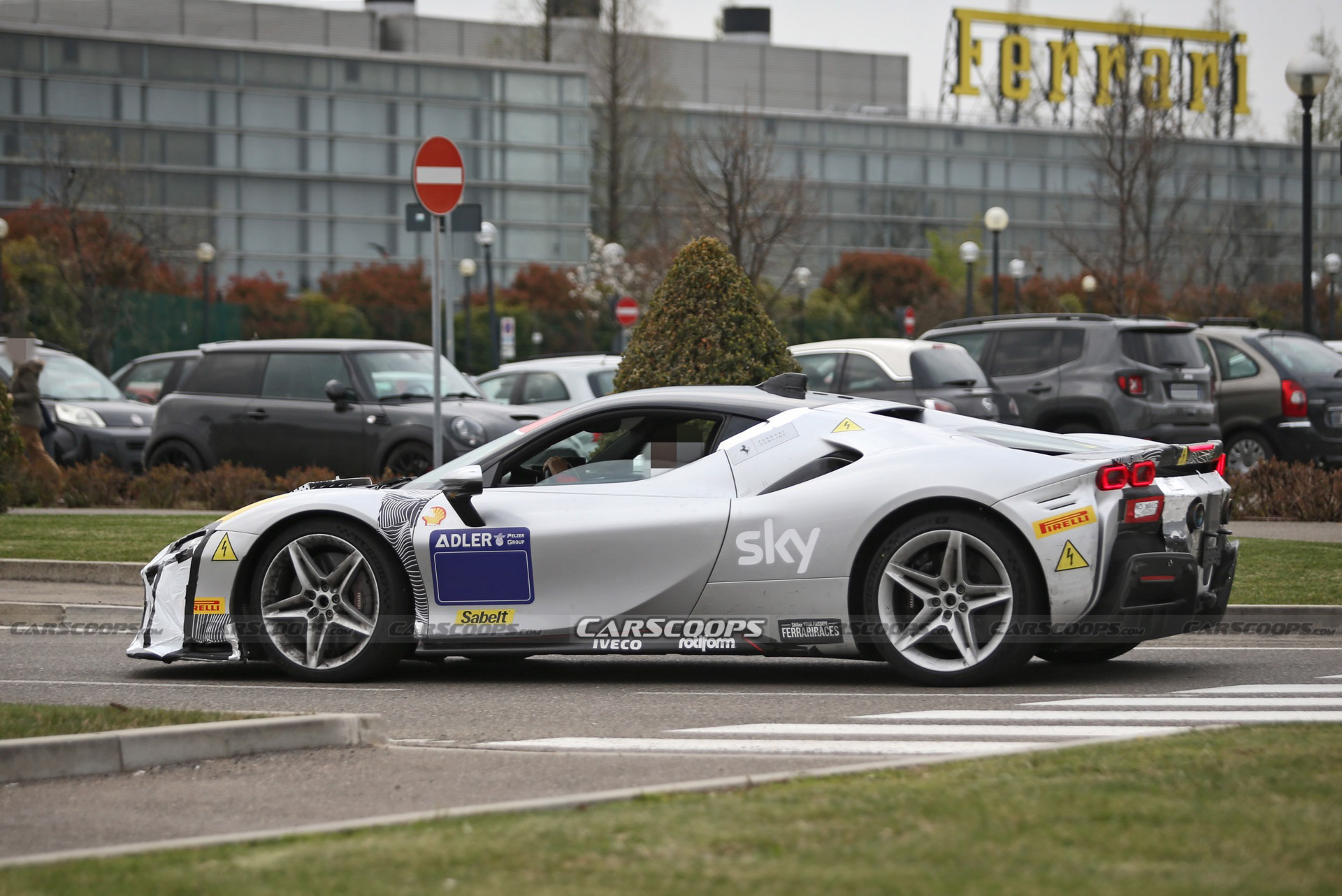Is There A 2023 Ferrari SF90 Speciale Under That Mask?