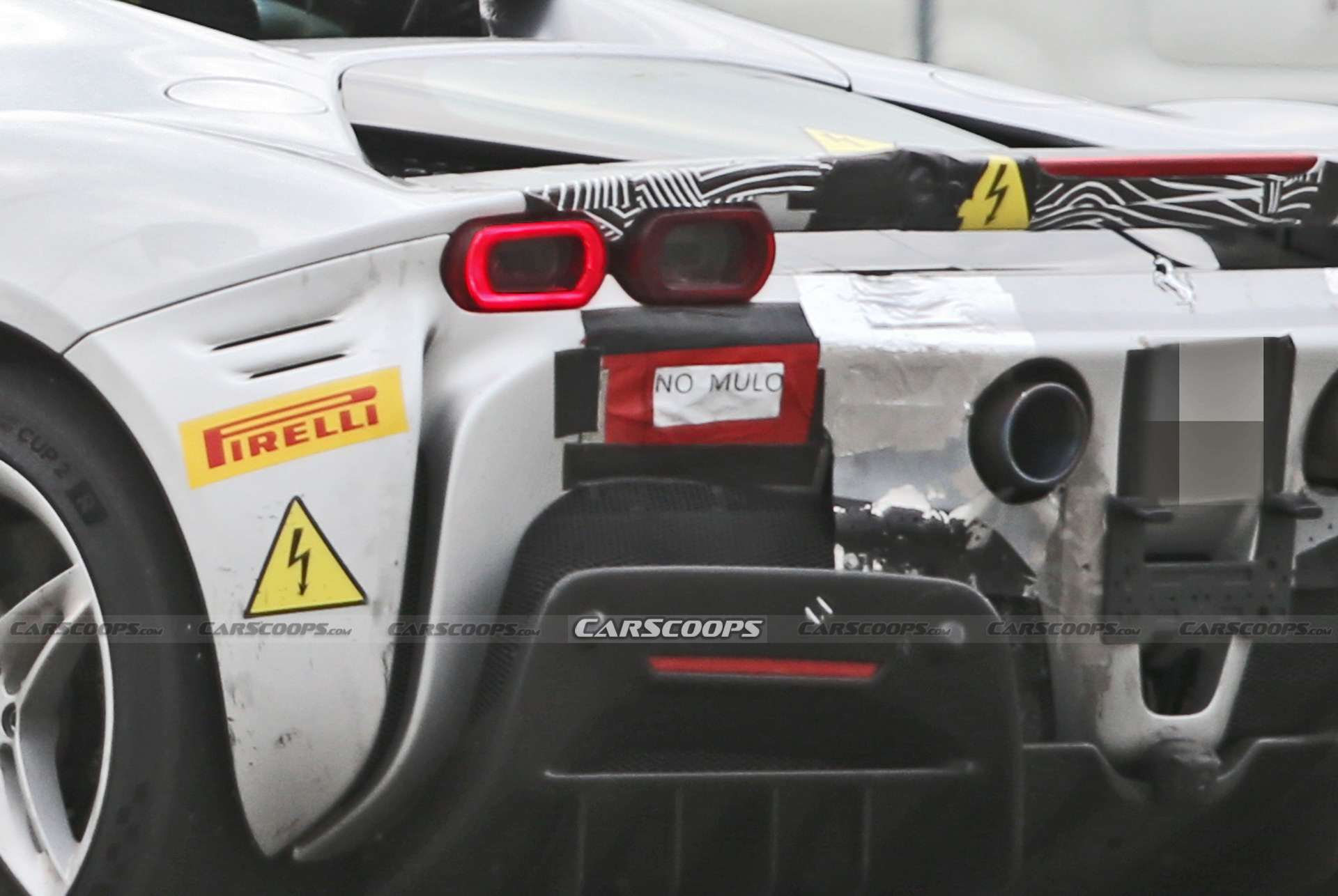 Is There A 2023 Ferrari SF90 Speciale Under That Mask?