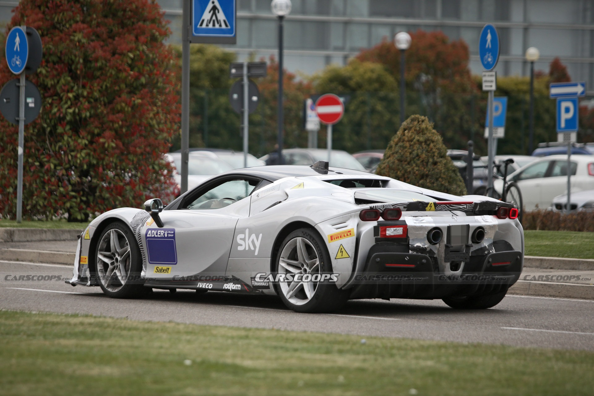 Is There A 2023 Ferrari SF90 Speciale Under That Mask?