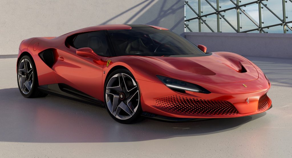  One-Off Ferrari SP48 Unica Is So Forward-Looking It Doesn’t Have A Rear Window