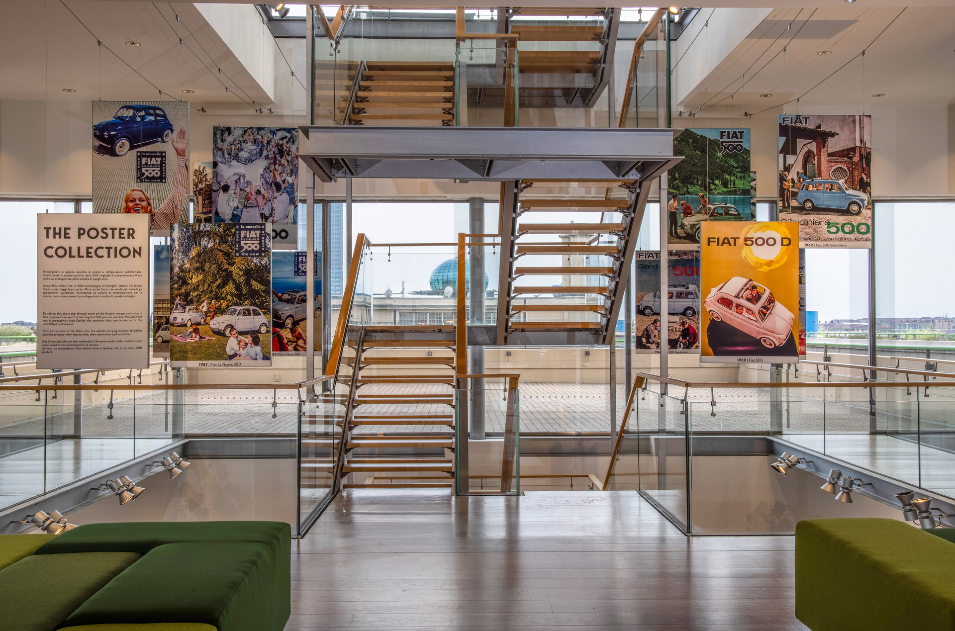 You Can Drive The Fiat 500 On The Rooftop Of The Lingotto Factory In Turin