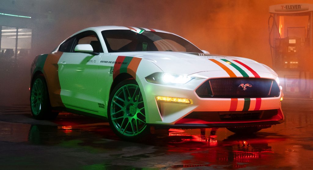  7-Eleven Has Created A Special Ford Mustang And You Could Win It