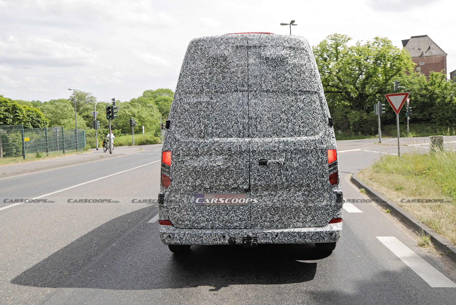 Ford Transit Custom With High Roof Option Looks Ready For A Camper Conversion